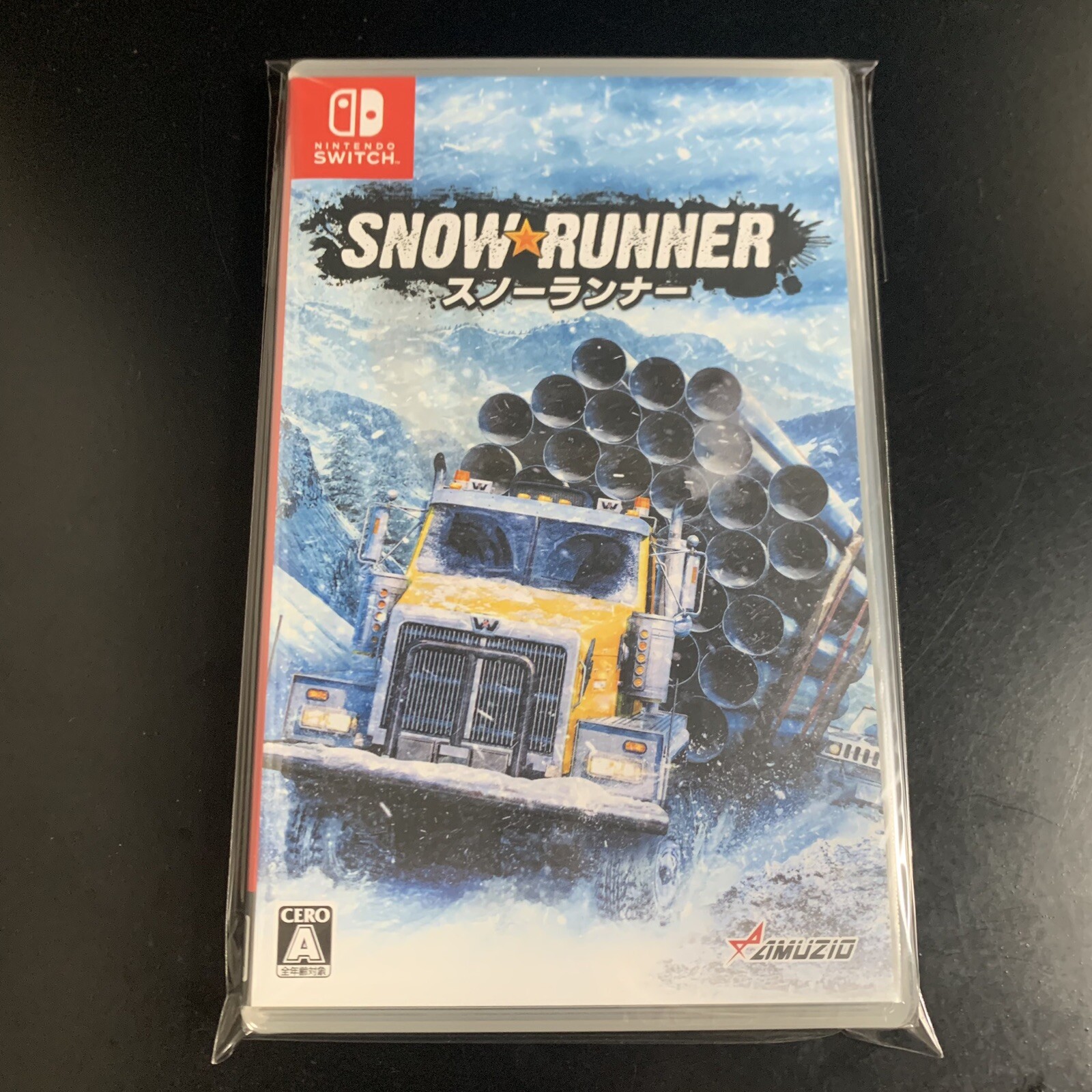 Unopened SW SnowRunner Nintendo Switch Oizumi Amuzio Sealed JP w/tracking