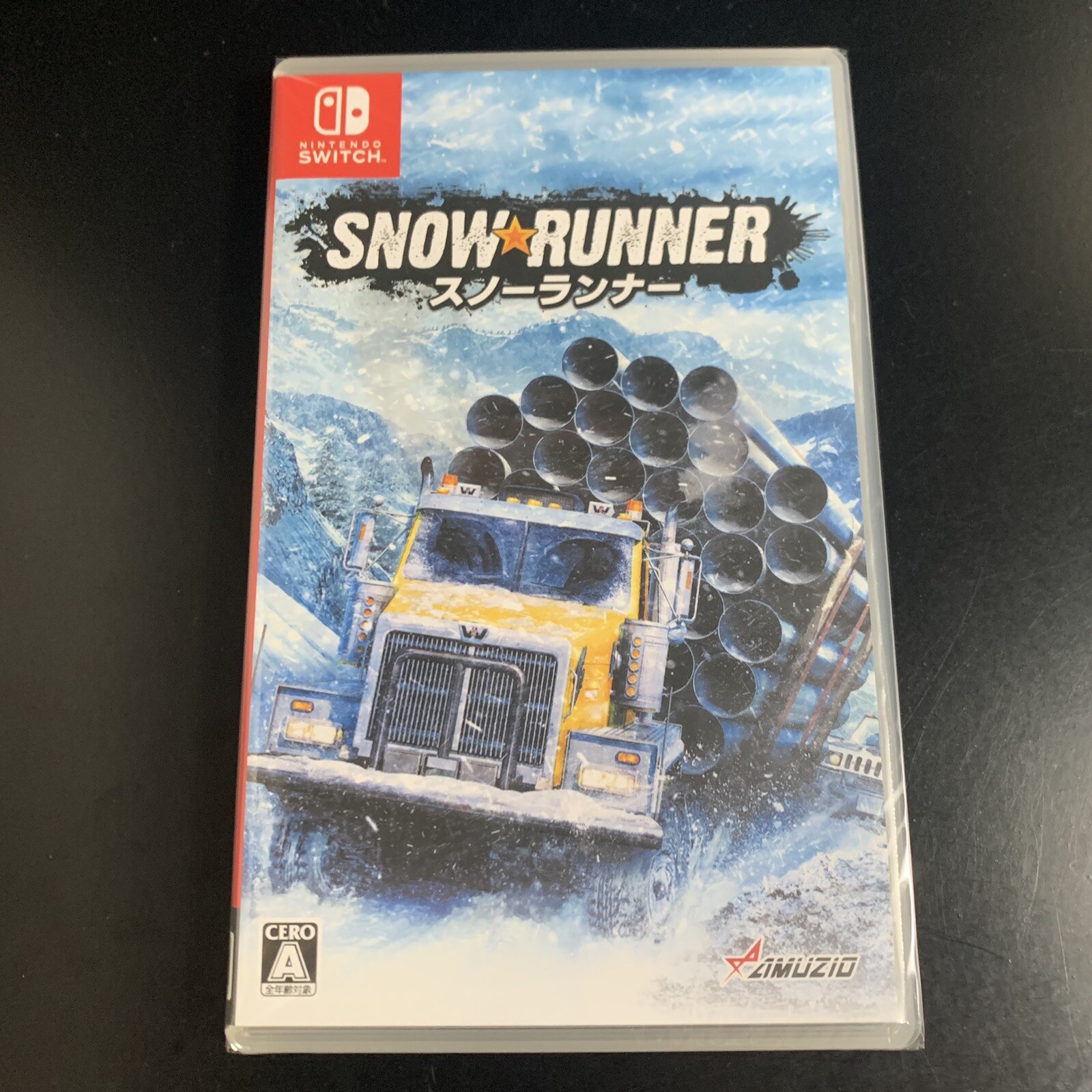 Unopened SW SnowRunner Nintendo Switch Oizumi Amuzio Sealed JP w/tracking