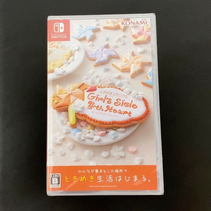 Unopened SW Tokimeki Memorial Girl's Side 4th Heart Nintendo Switch Konami