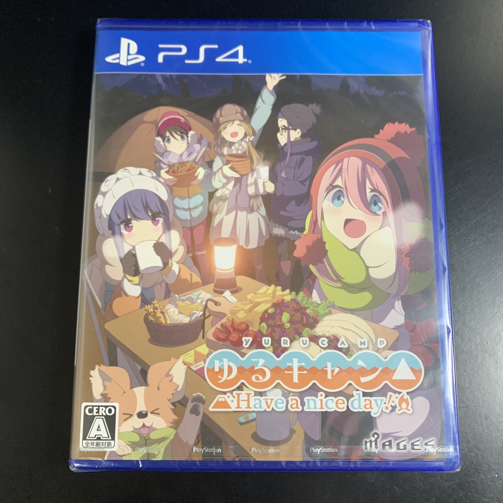Unopened PS4 Laid-Back Camp Have a Nice Day! Sony PlayStation 4 MAGES Sealed