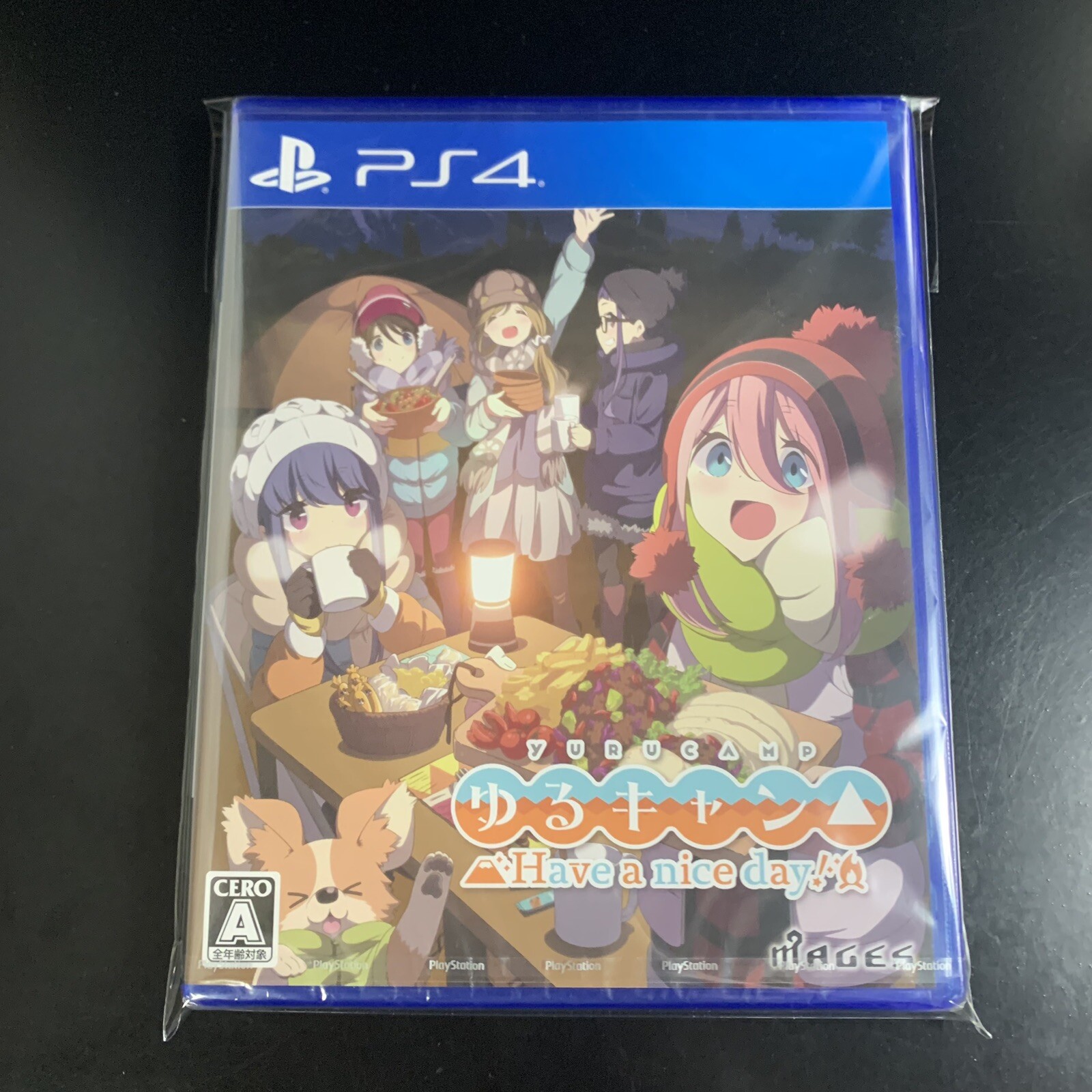 Unopened PS4 Laid-Back Camp Have a Nice Day! Sony PlayStation 4 MAGES Sealed
