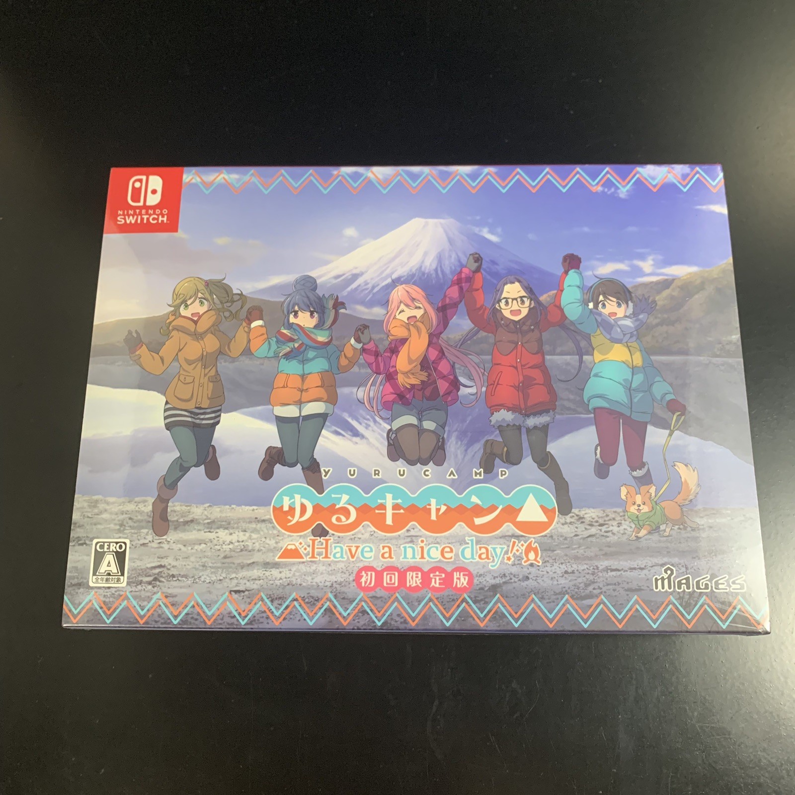 Unopened SW Laid-Back Camp Have a Nice Day! Limited Edition Nintendo Switch