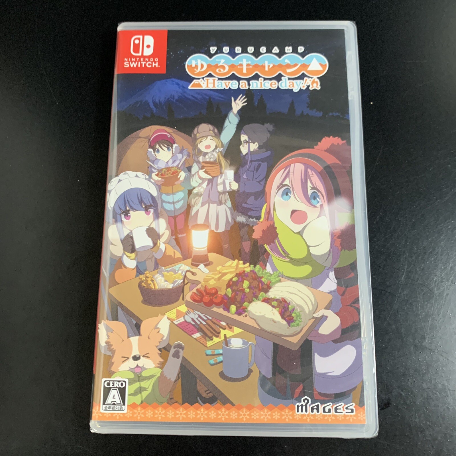 Unopened SW Laid-Back Camp Have a Nice Day! Nintendo Switch MAGES Sealed