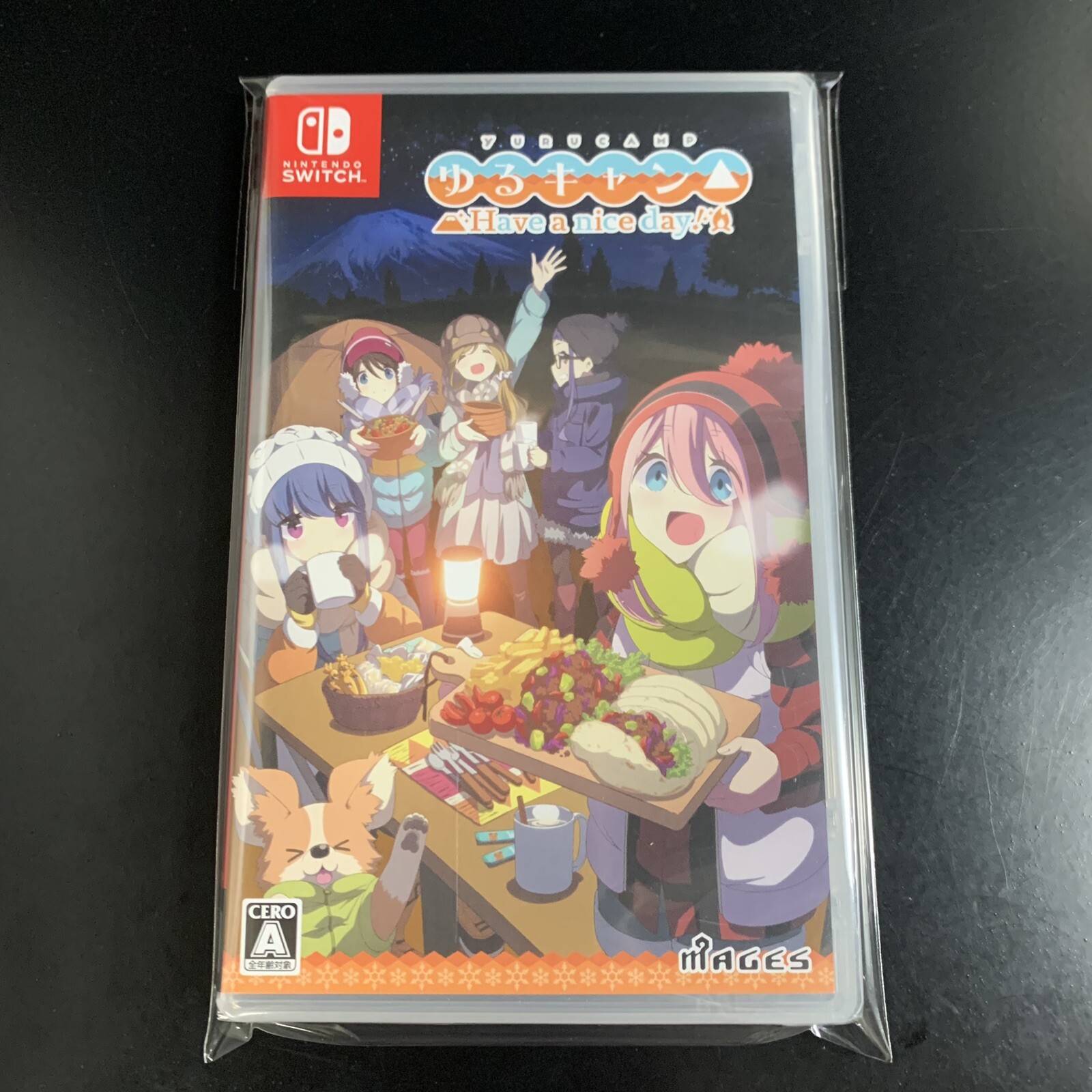 Unopened SW Laid-Back Camp Have a Nice Day! Nintendo Switch MAGES Sealed