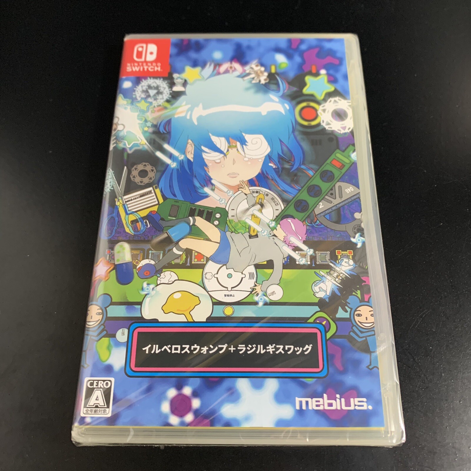 Unopened SW Illmatic Envelope Swamp + Radirgy Swag Nintendo Switch Mebius