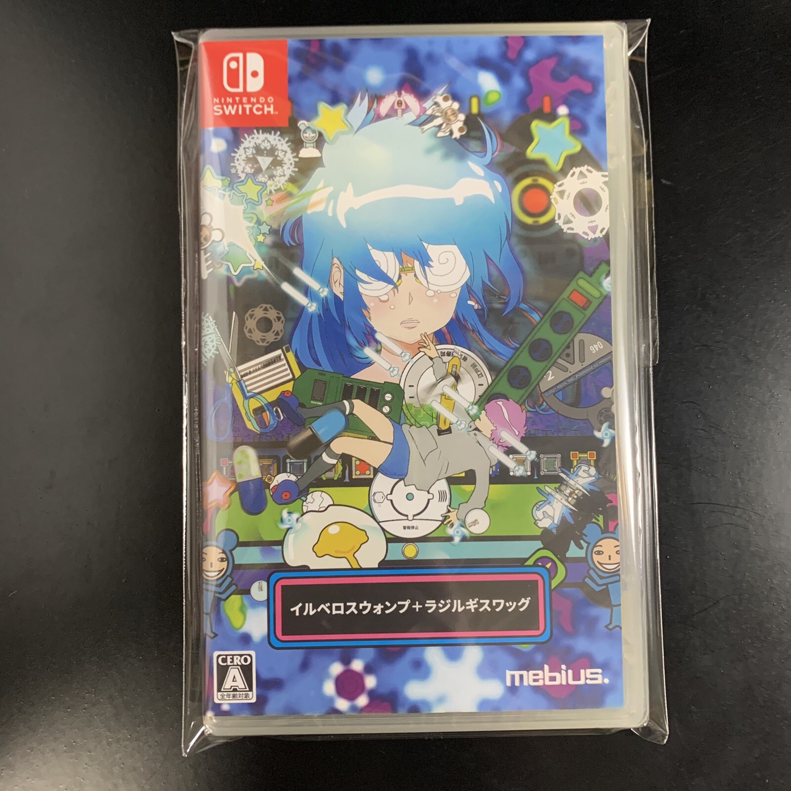 Unopened SW Illmatic Envelope Swamp + Radirgy Swag Nintendo Switch Mebius
