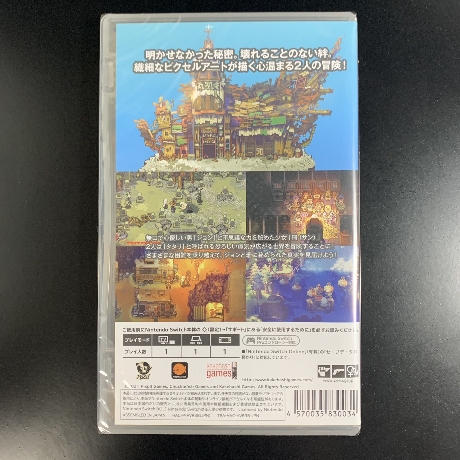 Unopened SW Eastward Nintendo Switch Kakehashi Games Sealed RPG JP w/tracking