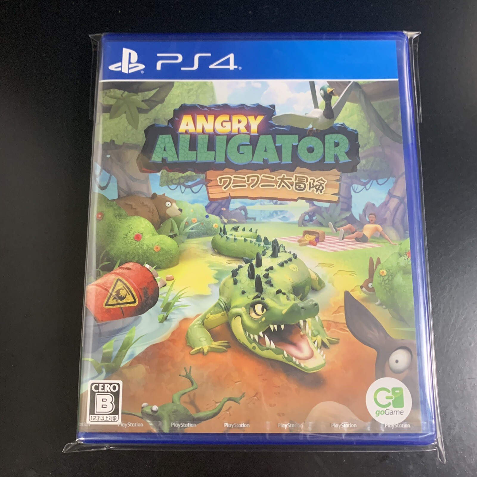 Unopened PS4 Angry Alligator Sony PlayStation 4 goGame Sealed JP w/tracking