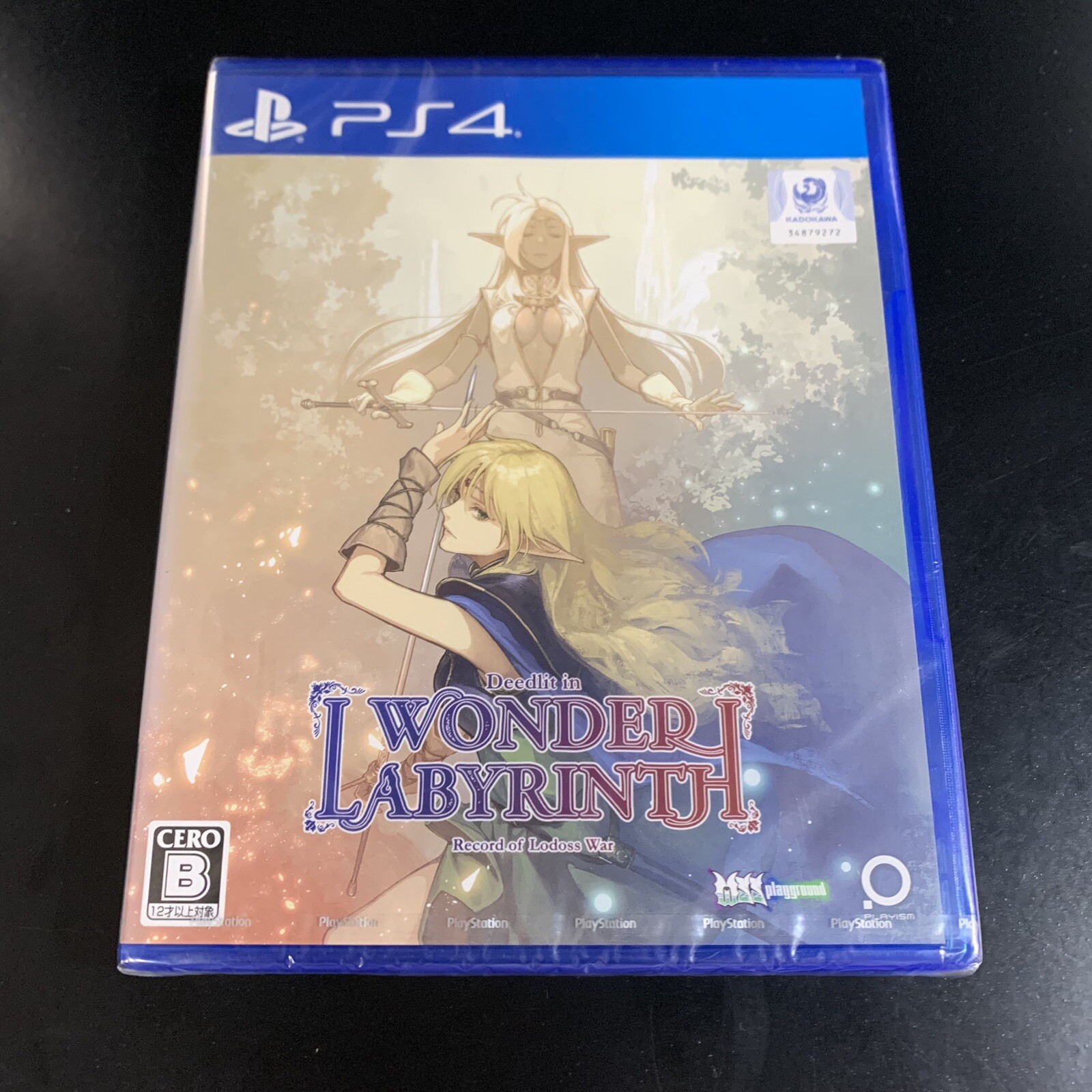 Unopened PS4 Record of Lodoss War Sony PlayStation 4 Playism Sealed Action