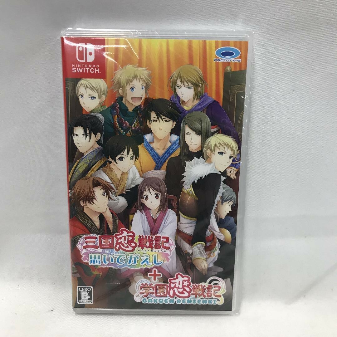 Unopened SW Sangoku Rensenki ~Omoide Gaeshi~ + Gakuen Rensenki Nintendo Switch
