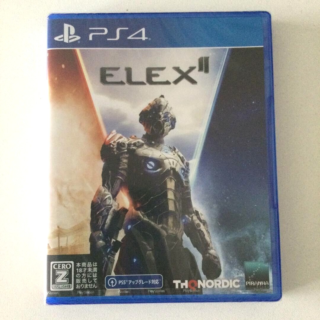 Unopened PS4 ELEX II Sony PlayStation 4 THQ Nordic Sealed RPG JP w/tracking