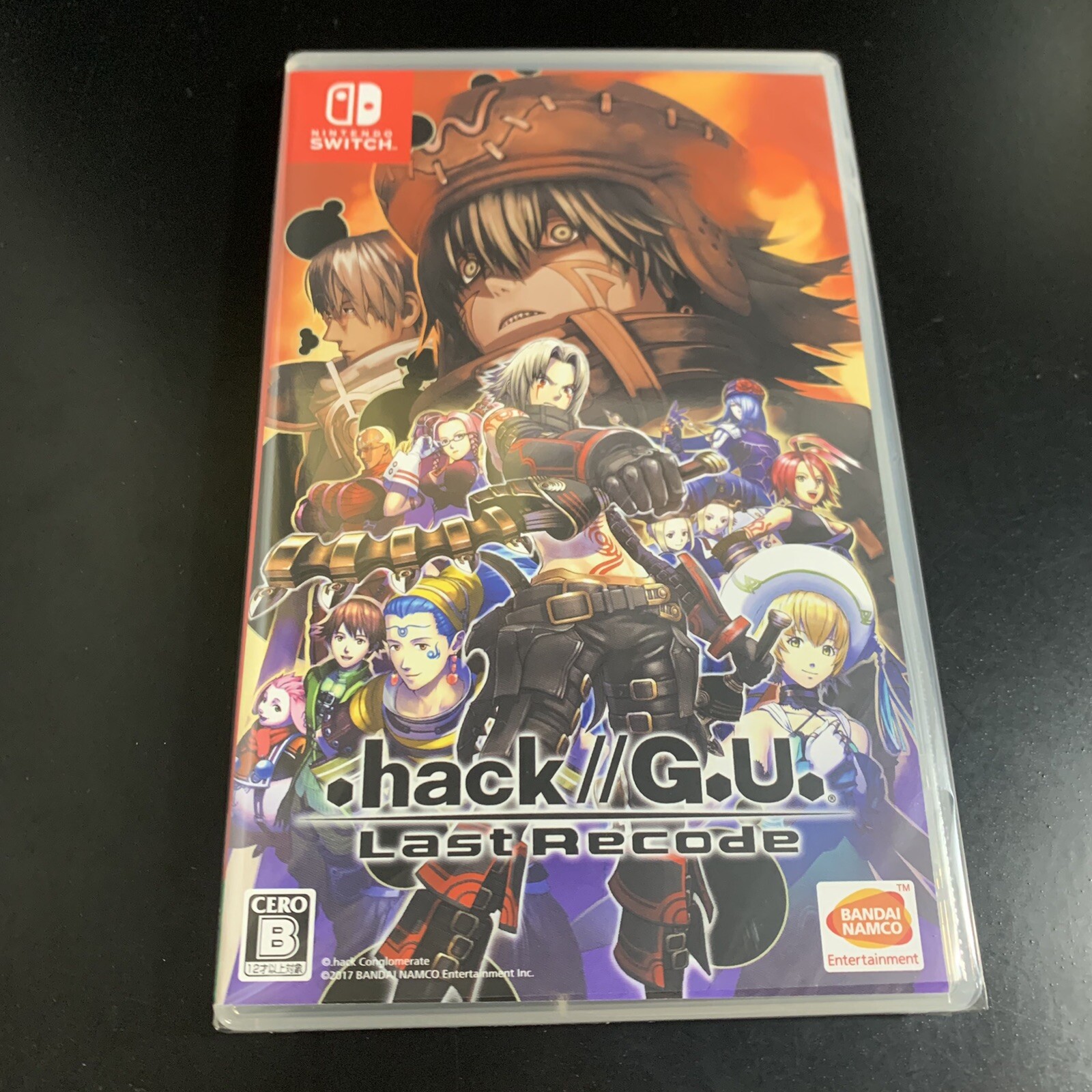 Unopened SW .hack//G.U. Last Recode Nintendo Switch Bandai Namco Sealed Action