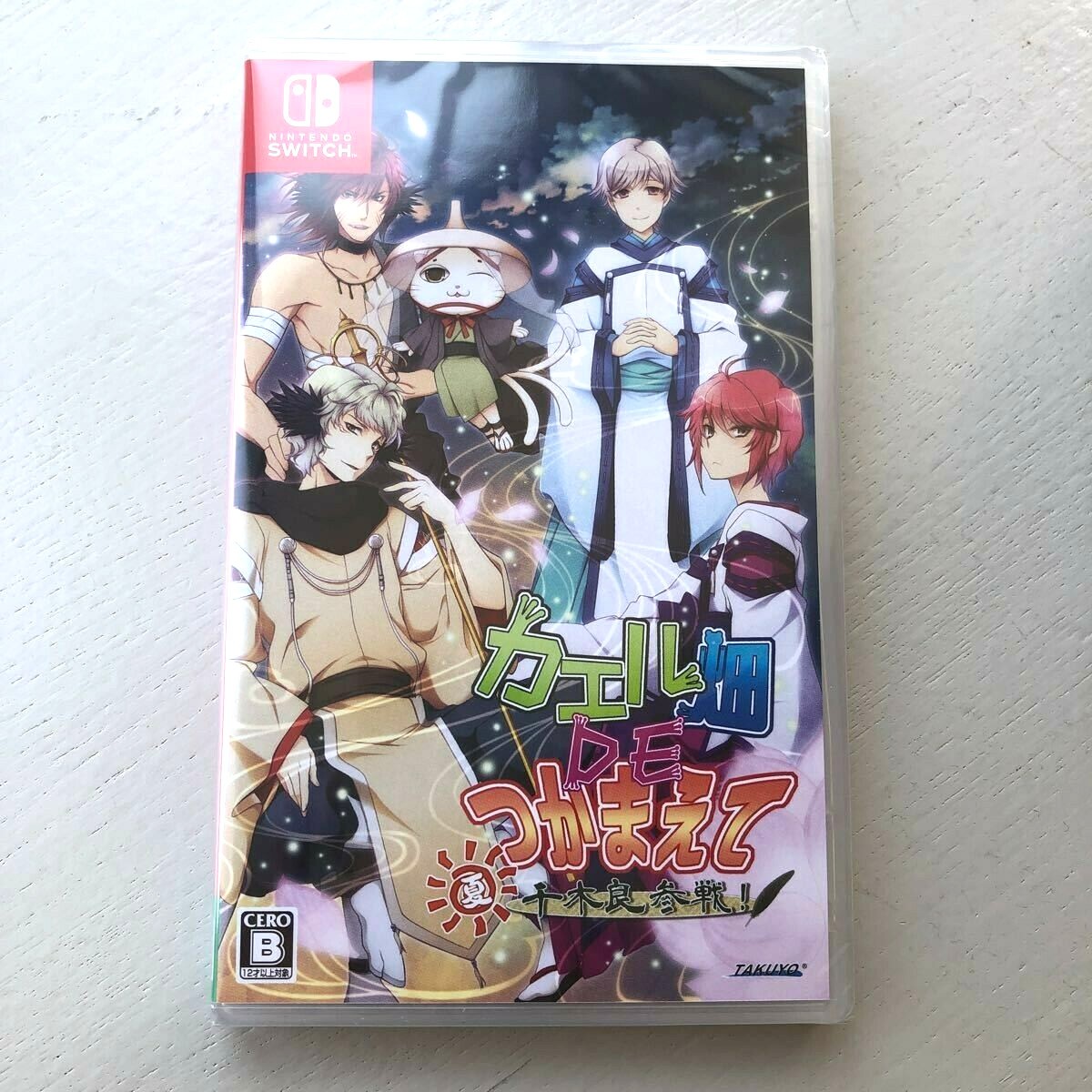 Unopened SW Kaeru Batake de Tsukamaete Natsu Chigira Sansen Nintendo Switch
