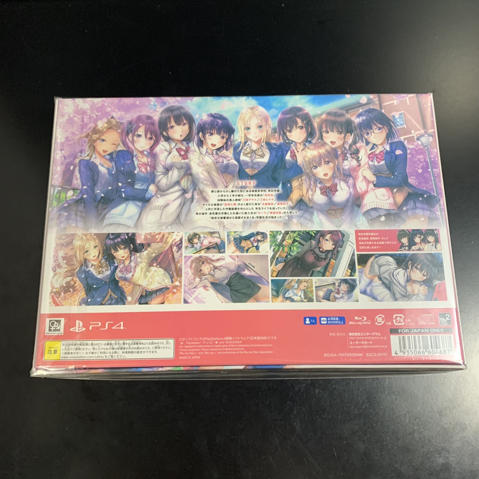 Unopened PS4 AiKiss 3 Cute Limited Edition Sony PlayStation 4 Entergram Sealed