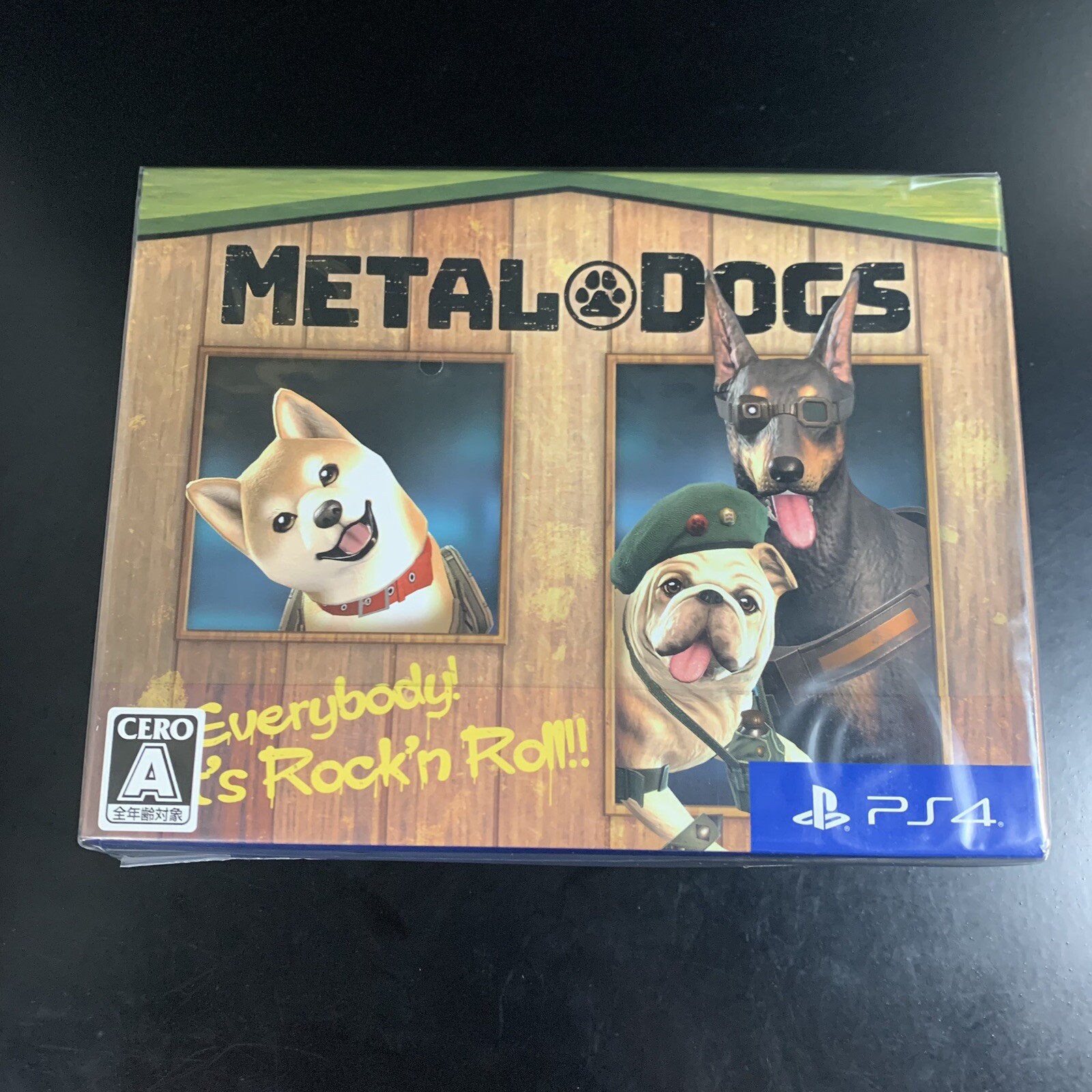 Unopened PS4 Metal Dogs Bow Wow Wonderful Limited Edition Sony PlayStation 4