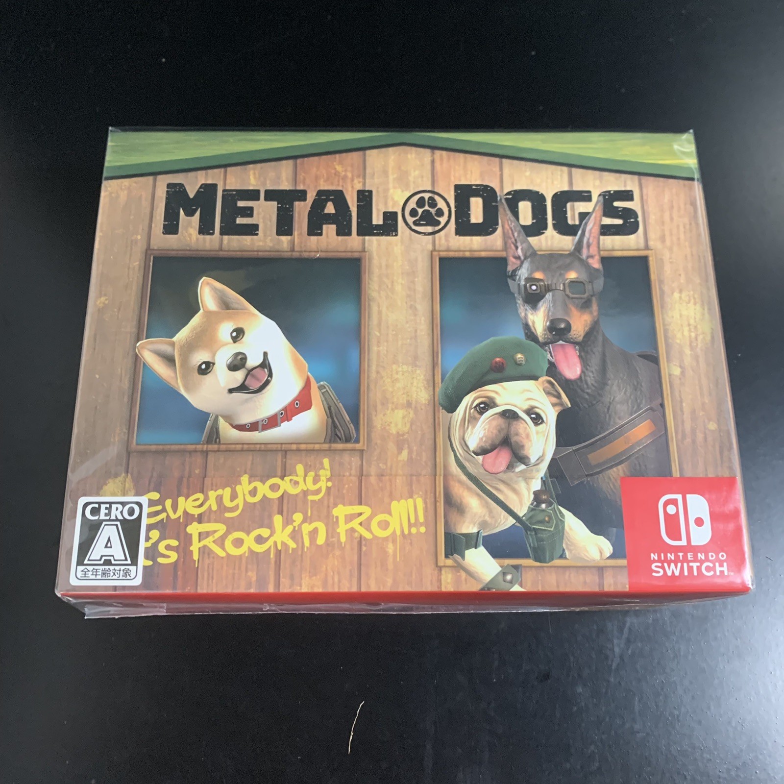 Unopened SW Metal Dogs Bow Wow Wonderful Limited Edition Nintendo Switch