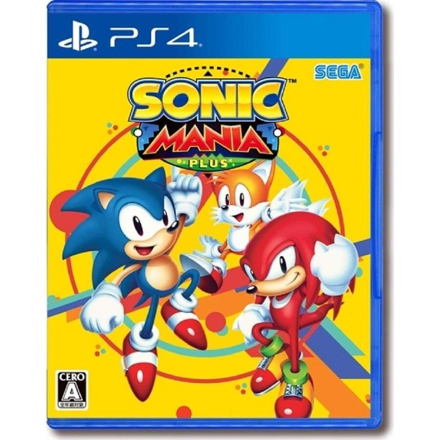 Unopened PS4 Sonic Mania Plus Sony PlayStation 4 Sega Sealed Platformer JP