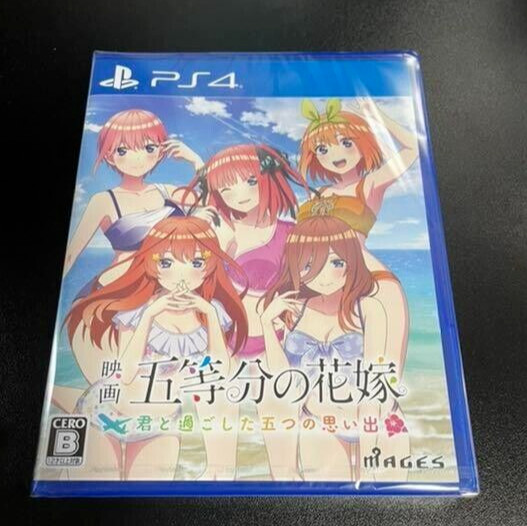 Unopened PS4 The Quintessential Quintuplets the Movie Five Memories Sony