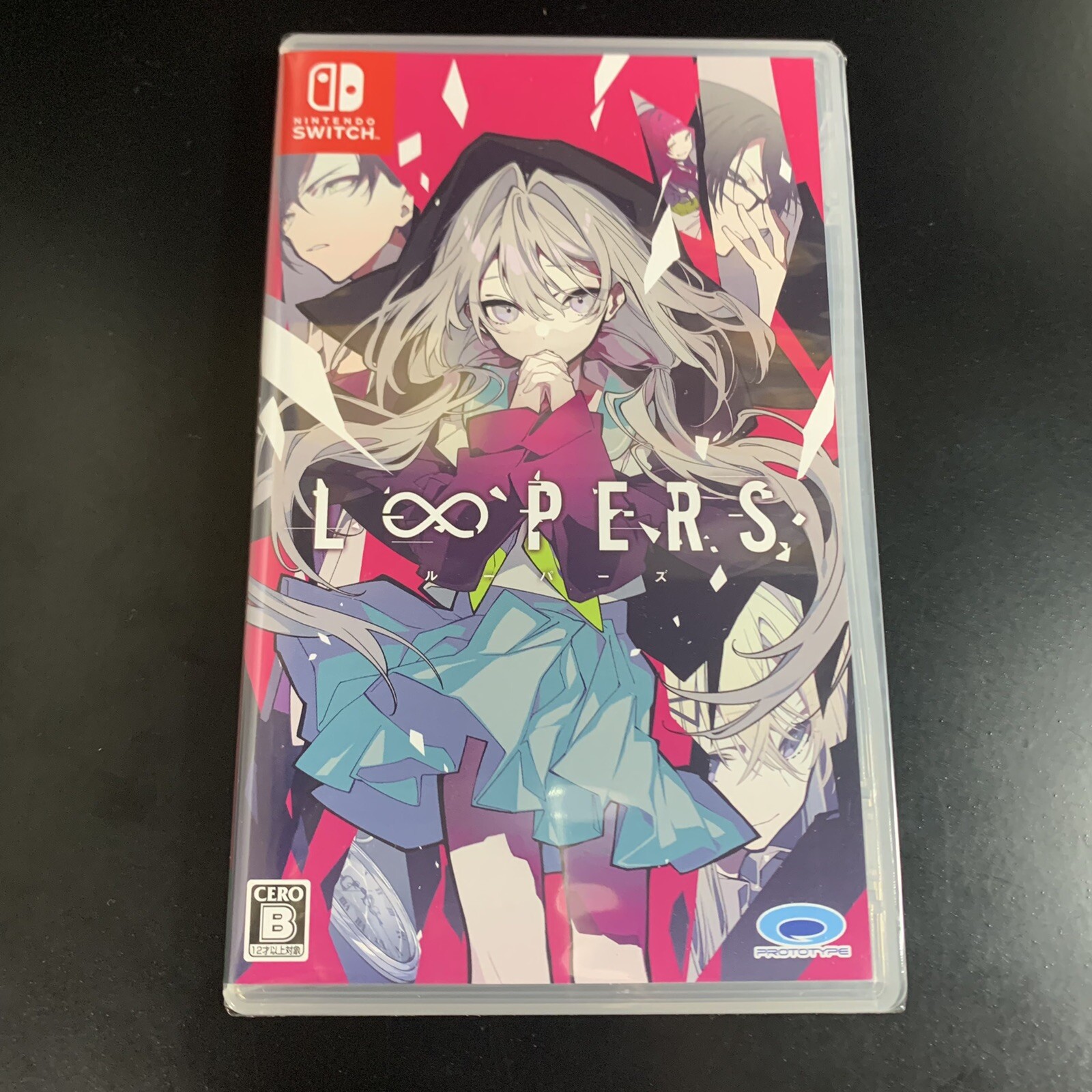 Unopened SW LOOPERS Nintendo Switch Prototype Sealed Visual Novel JP w/tracking
