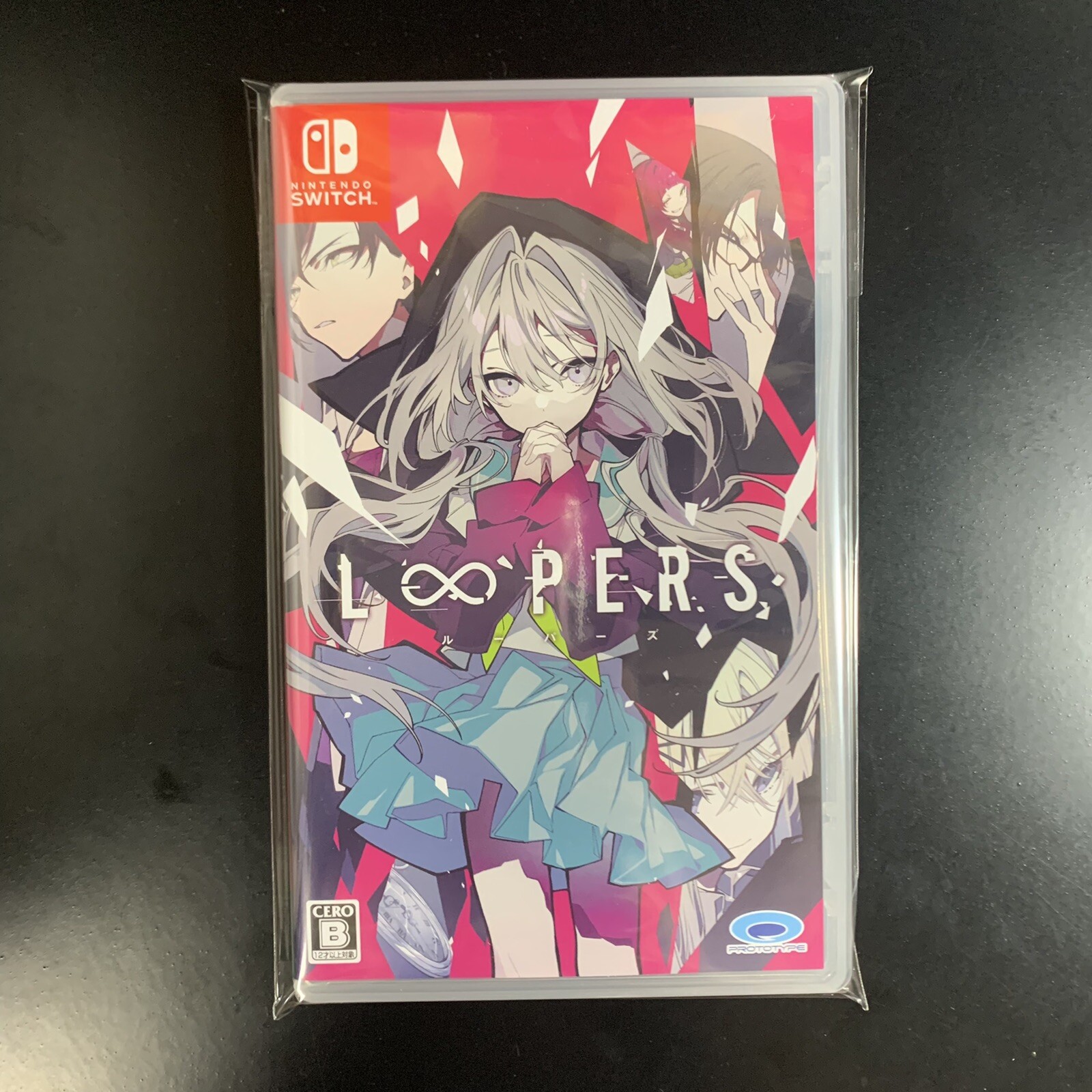 Unopened SW LOOPERS Nintendo Switch Prototype Sealed Visual Novel JP w/tracking