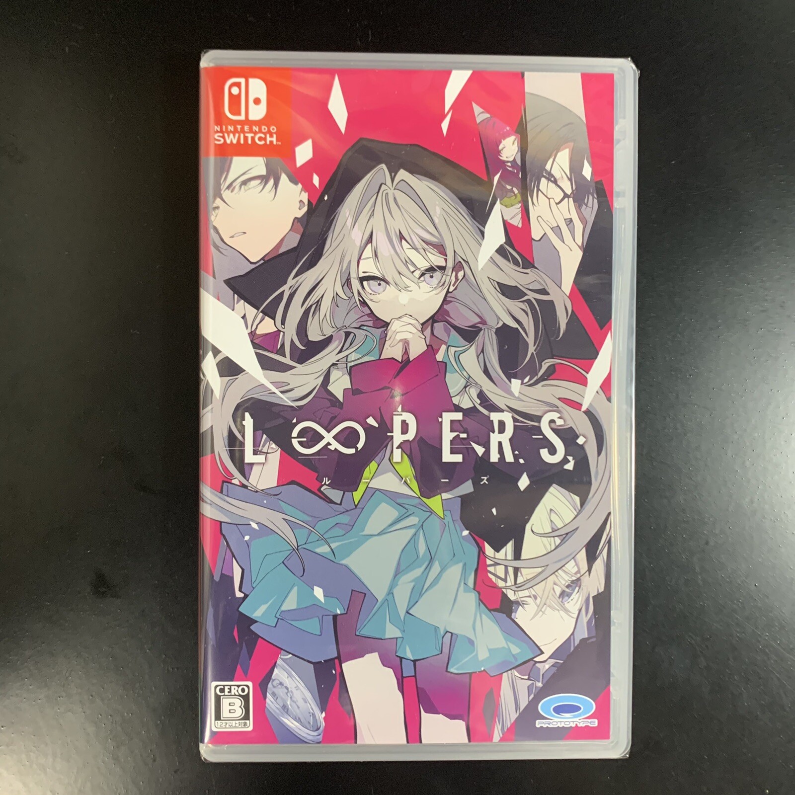 Unopened SW LOOPERS Nintendo Switch Prototype Sealed Visual Novel JP w/tracking
