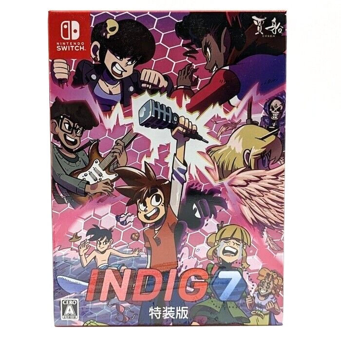 Unopened SW Indigo 7 Special Edition Nintendo Switch Cosen Sealed Puzzle JP