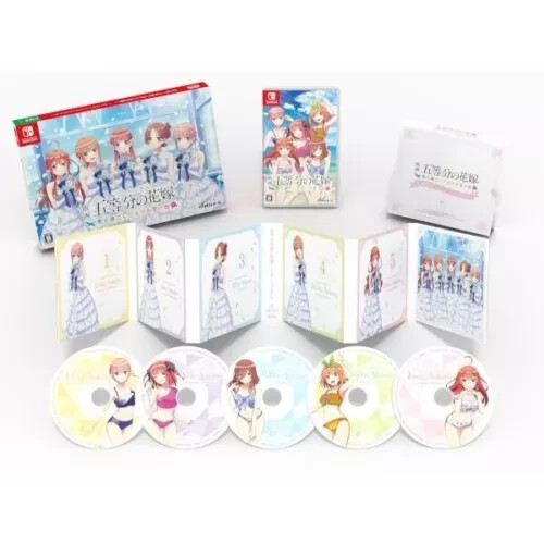 Unopened SW The Quintessential Quintuplets the Movie Five Memories Limited ed