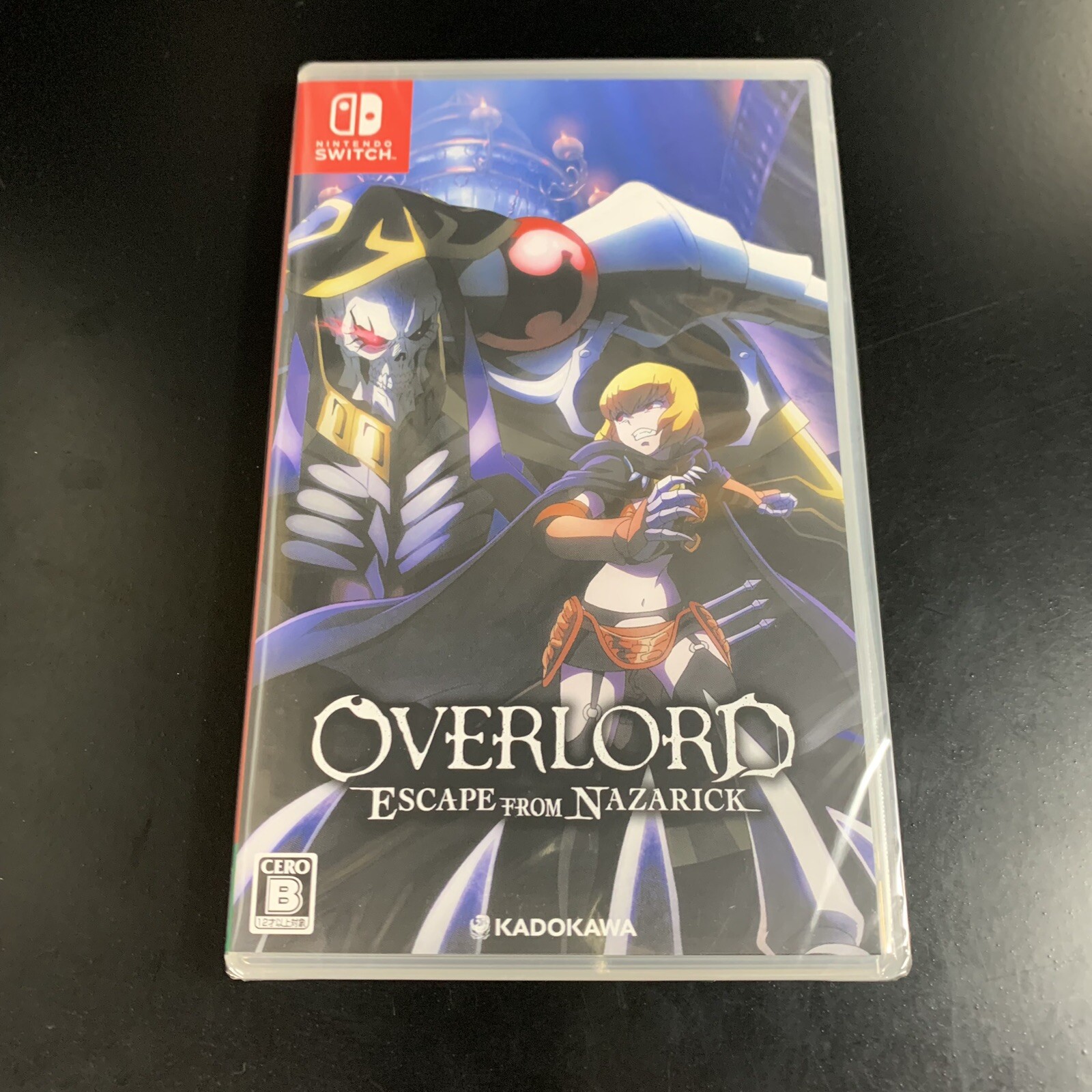 Unopened SW Overlord Escape from Nazarick Nintendo Switch KADOKAWA GAMES Sealed