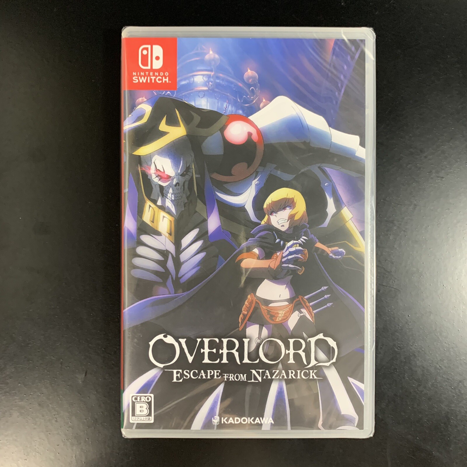 Unopened SW Overlord Escape from Nazarick Nintendo Switch KADOKAWA GAMES Sealed