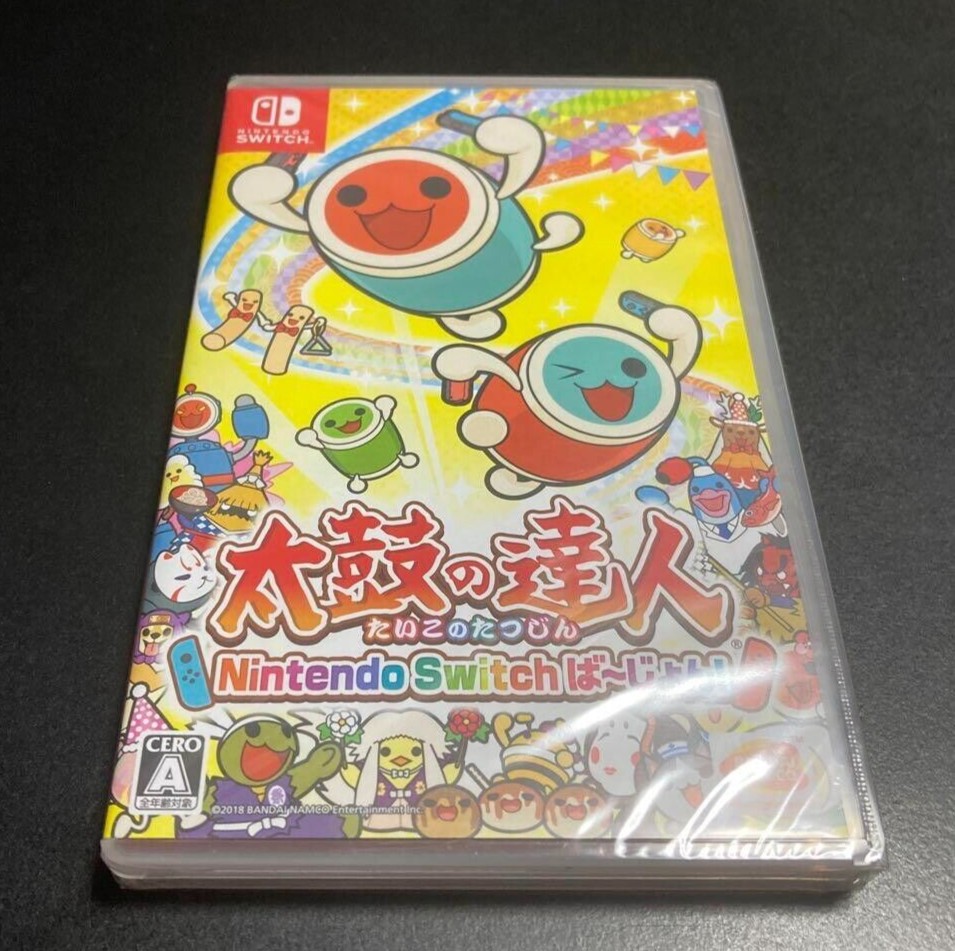 Unopened SW Taiko no Tatsujin Nintendo Switch Version! Bandai