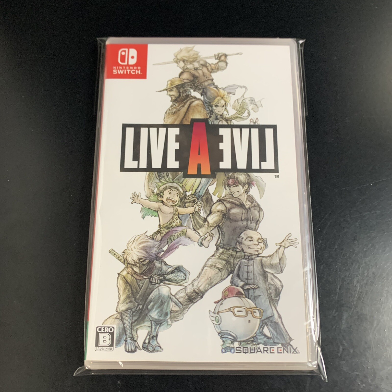 Unopened SW Live A Live Nintendo Switch Square Enix Sealed RPG JP w/tracking