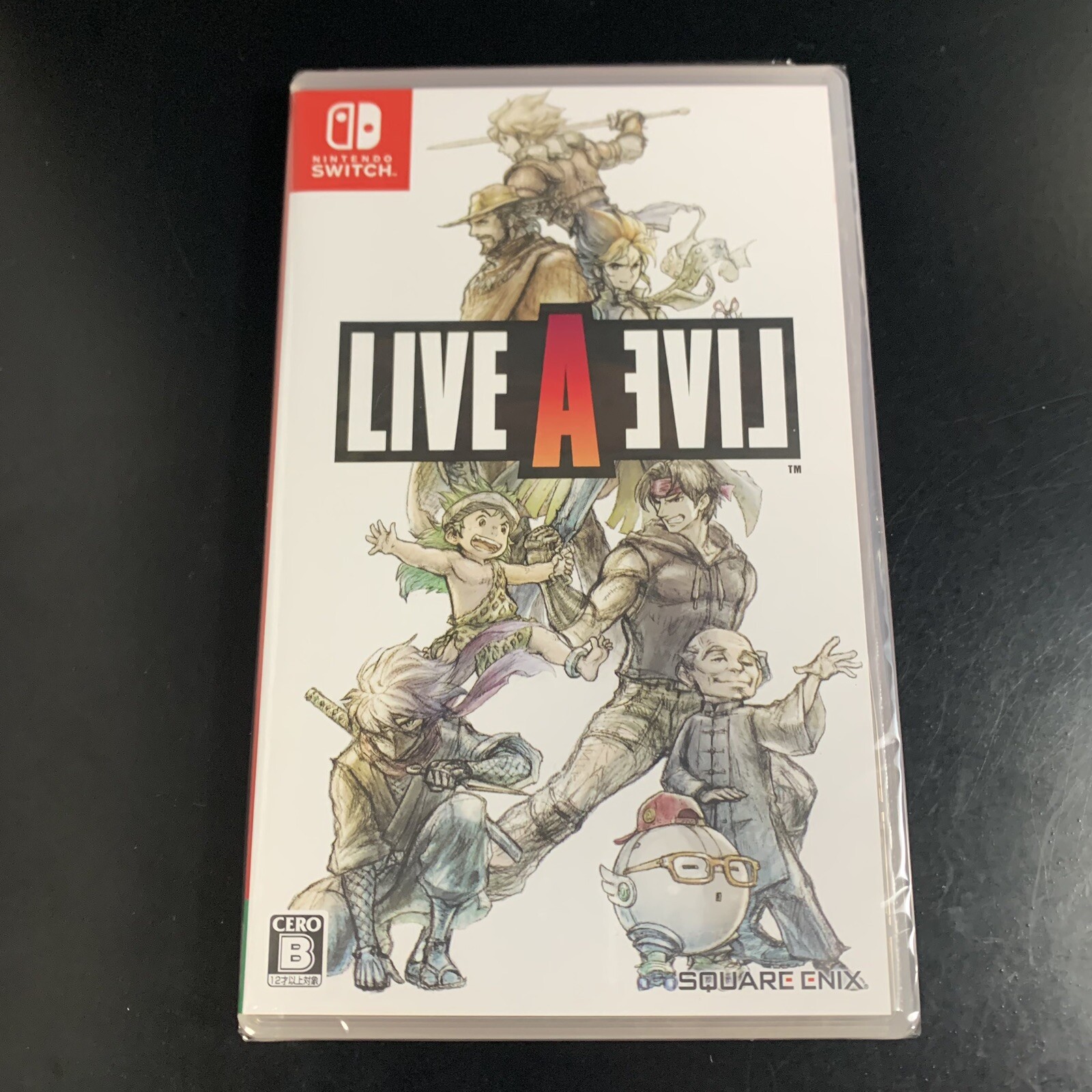 Unopened SW Live A Live Nintendo Switch Square Enix Sealed RPG JP w/tracking