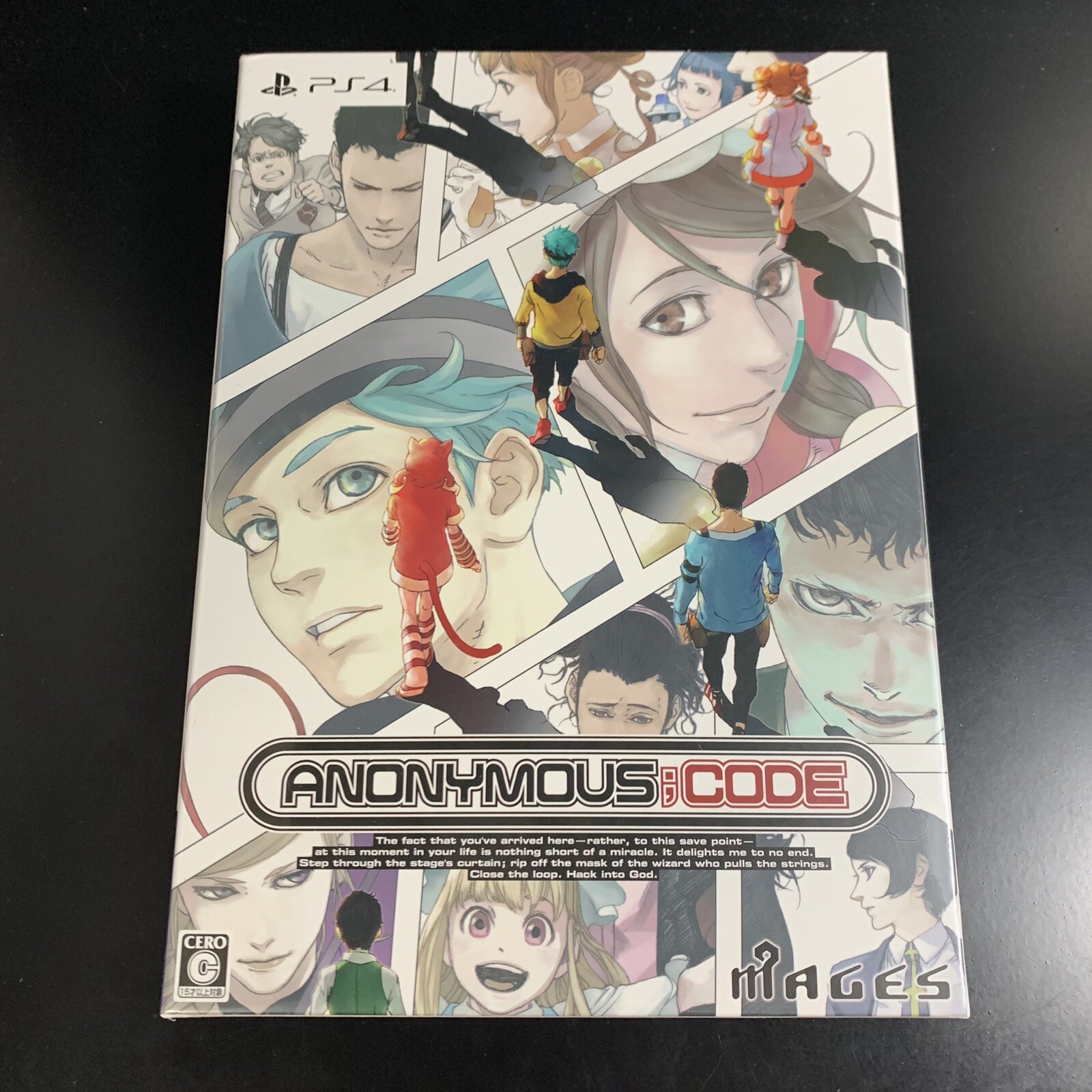 Unopened PS4 Anonymous;Code Limited Edition Sony PlayStation 4 MAGES Sealed