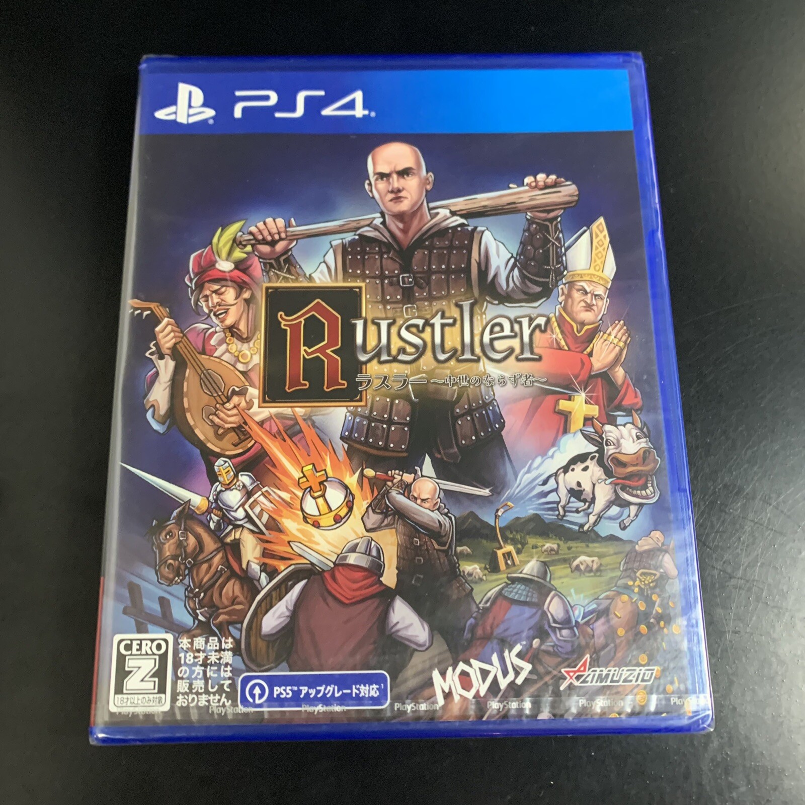 Unopened PS4 Rustler Sony PlayStation 4 Oizumi Amuzio Sealed Action Adventure