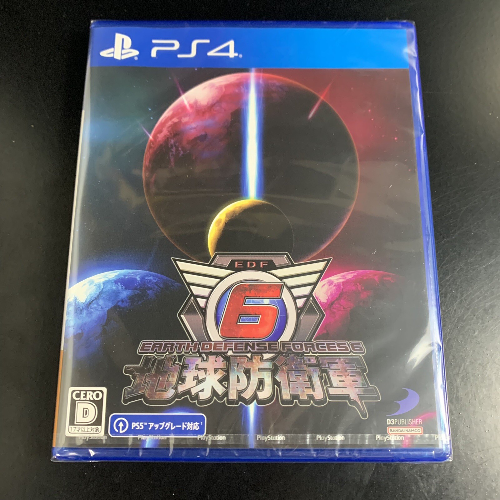 Unopened PS4 Earth Defense Force 6 Sony PlayStation 4 D3 Publisher Sealed JP