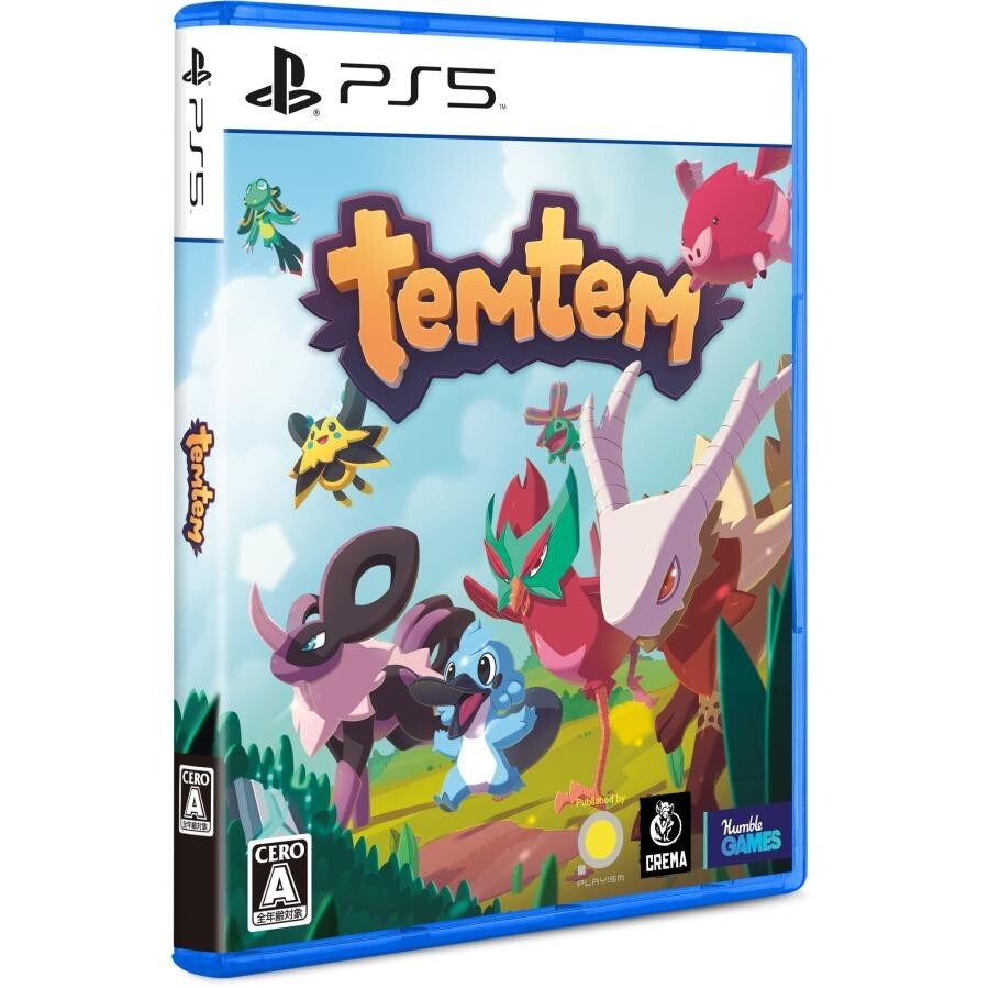 Unopened PS5 Temtem Deluxe Edition Sony PlayStation 5 Playism Sealed Action RPG