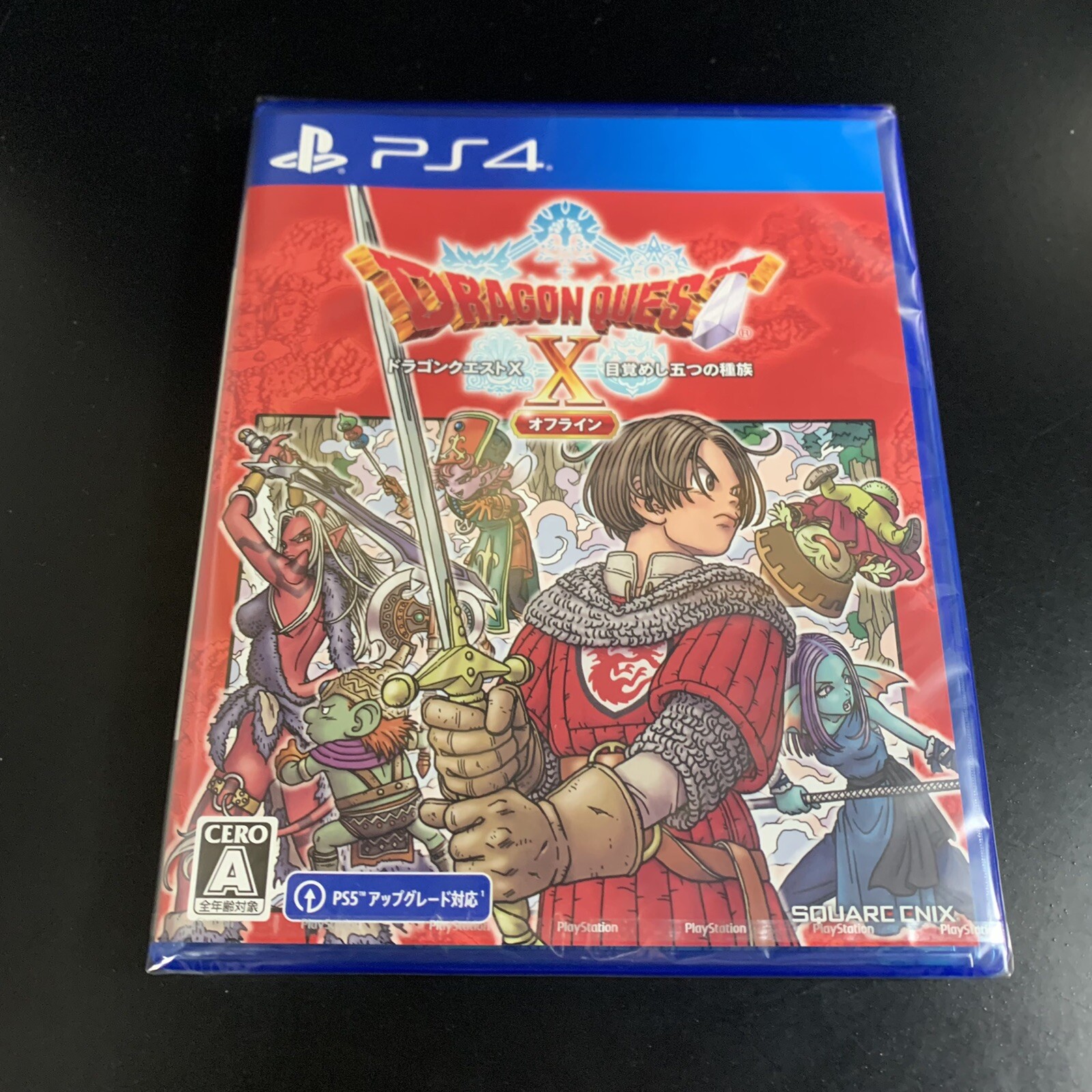 Unopened PS4 Dragon Quest X Five Awakened Races Offline Normal Sony PlayStation