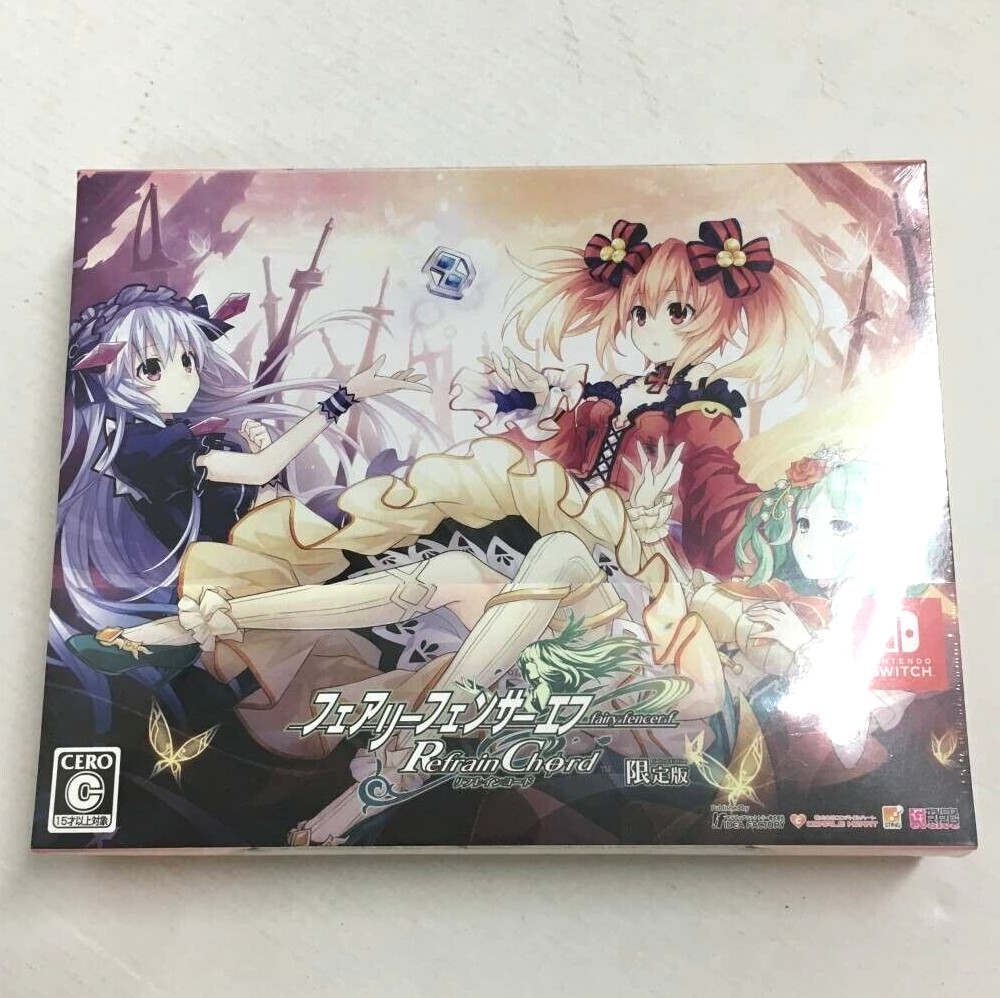 Unopened SW Fairy Fencer F Refrain Chord Limited Edition Nintendo Switch