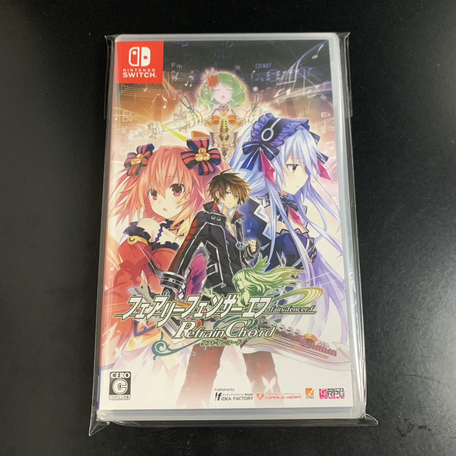 Unopened SW Fairy Fencer F Refrain Chord Nintendo Switch Compile Heart Sealed