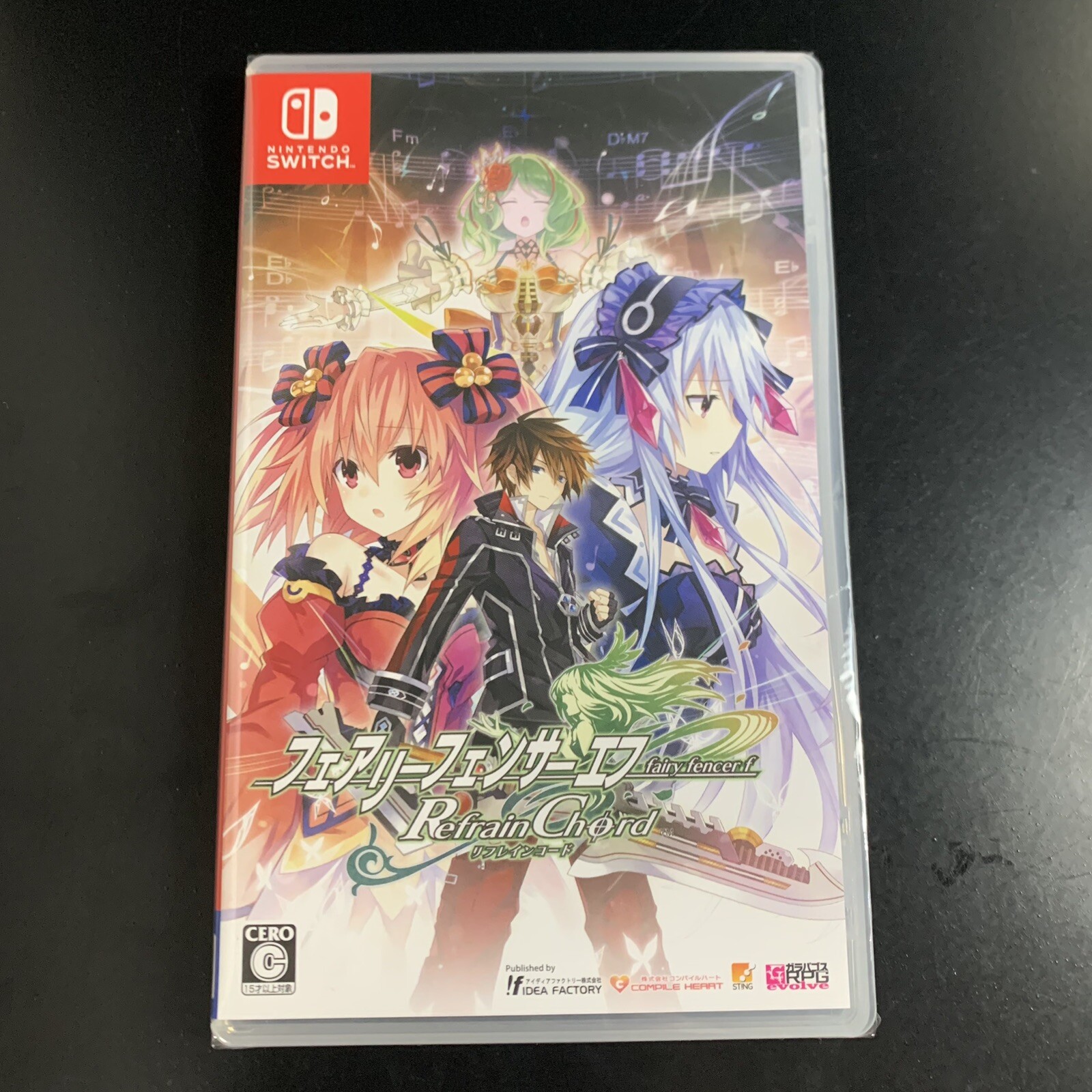 Unopened SW Fairy Fencer F Refrain Chord Nintendo Switch Compile Heart Sealed