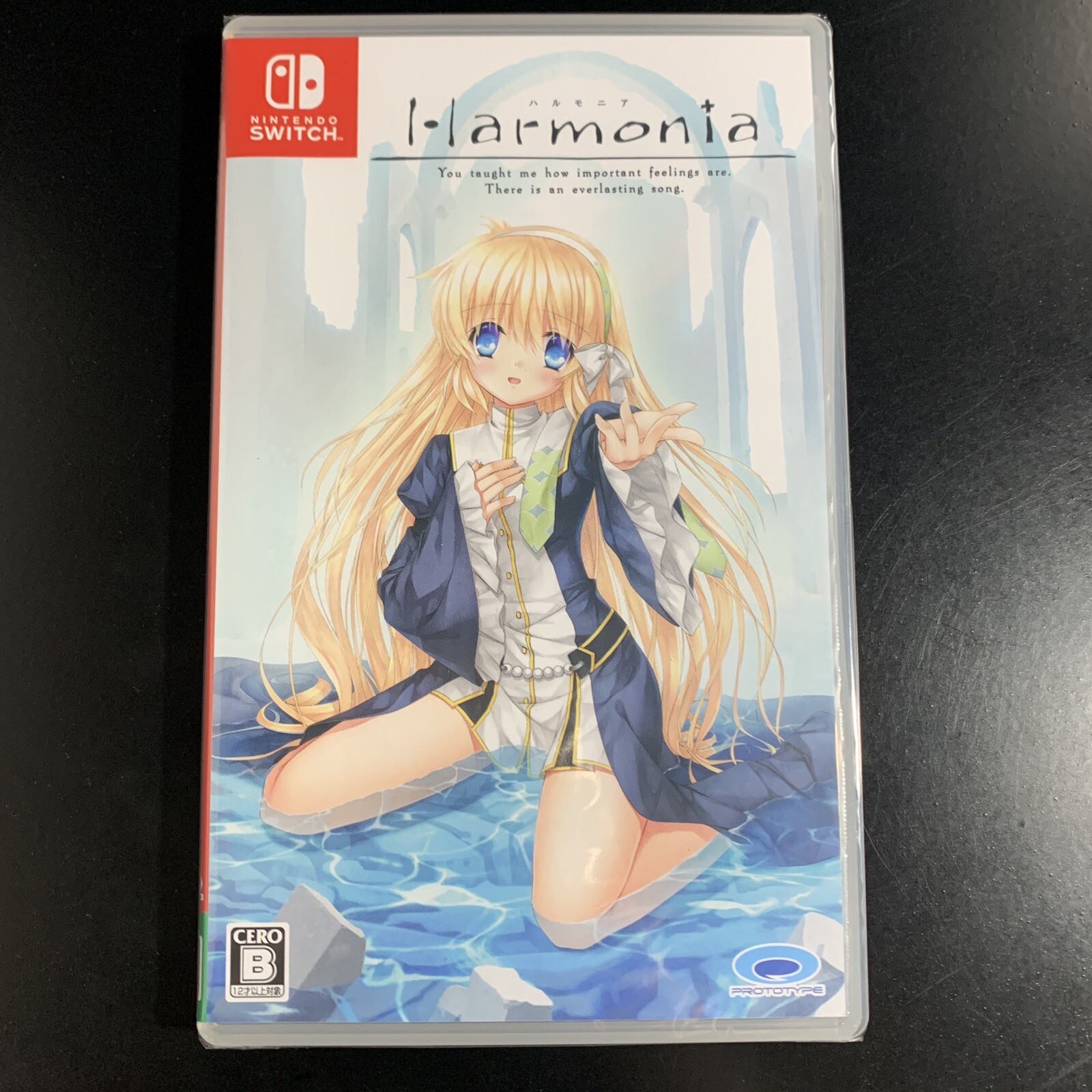 Unopened SW Harmonia Nintendo Switch Prototype Sealed Visual Novel JP w/tracking