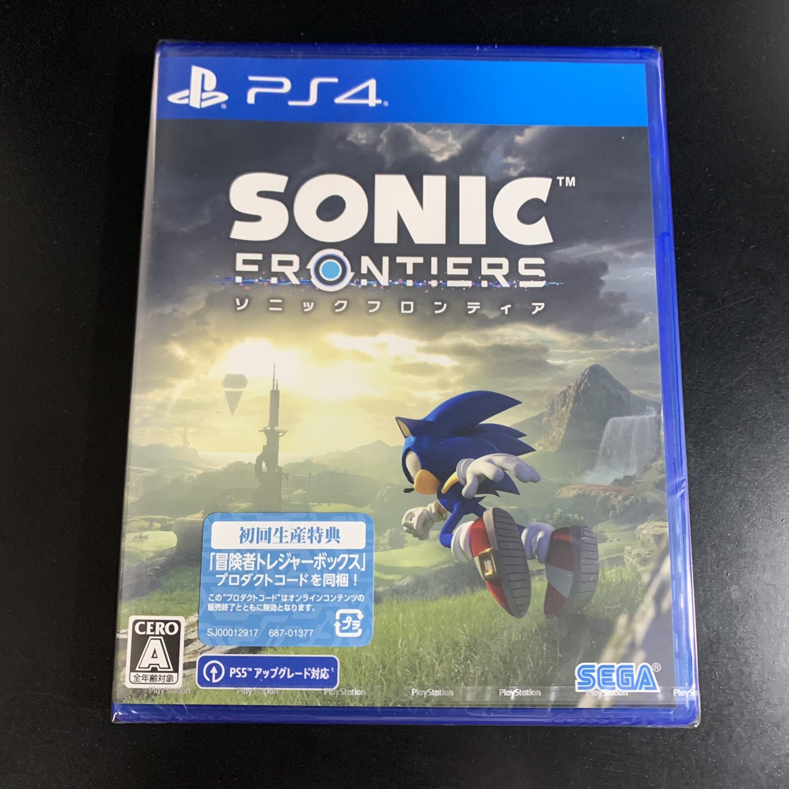 Unopened PS4 Sonic Frontiers Sony PlayStation 4 Sega Sealed Action JP w/tracking