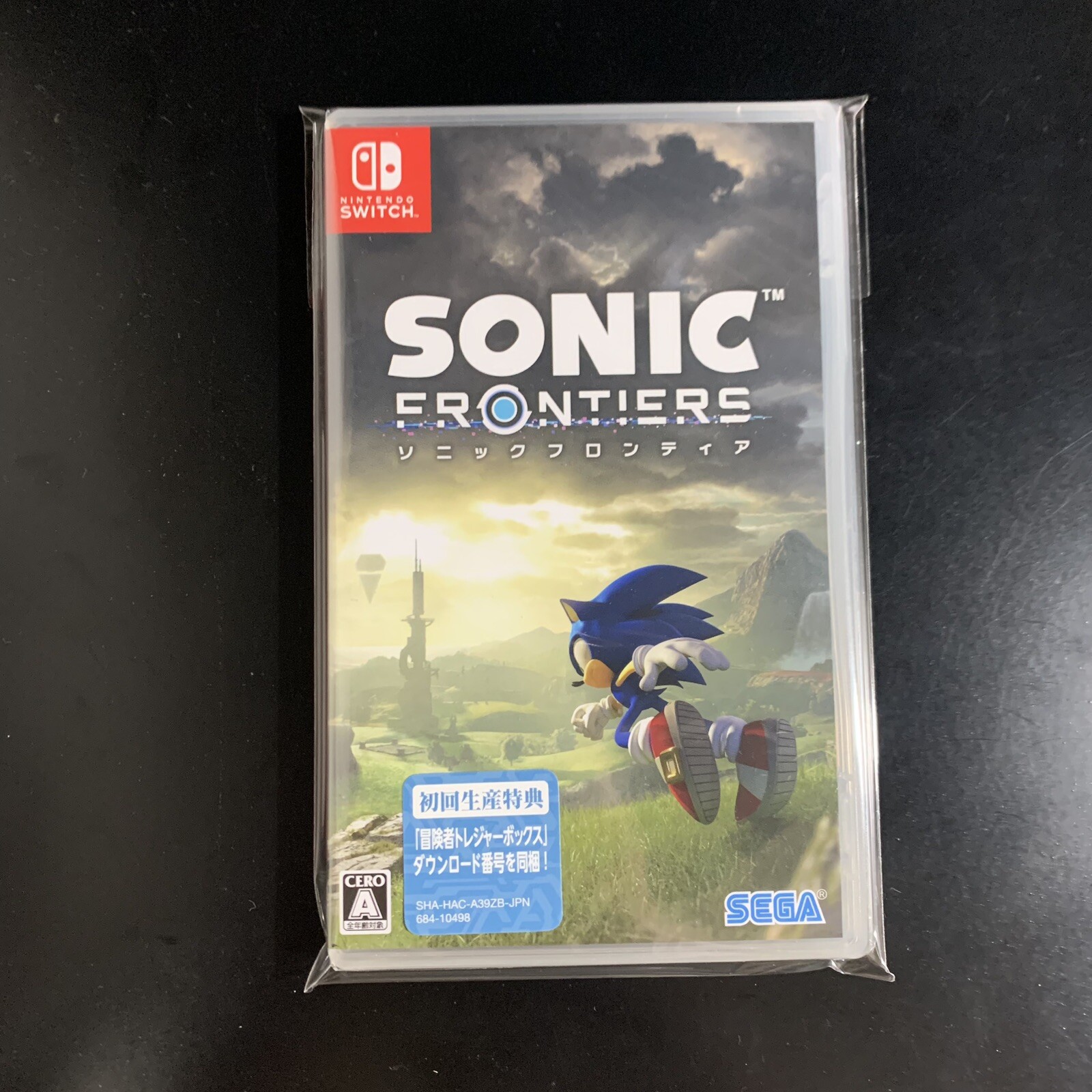 Unopened SW Sonic Frontiers Nintendo Switch Sega Sealed Action JP w/tracking