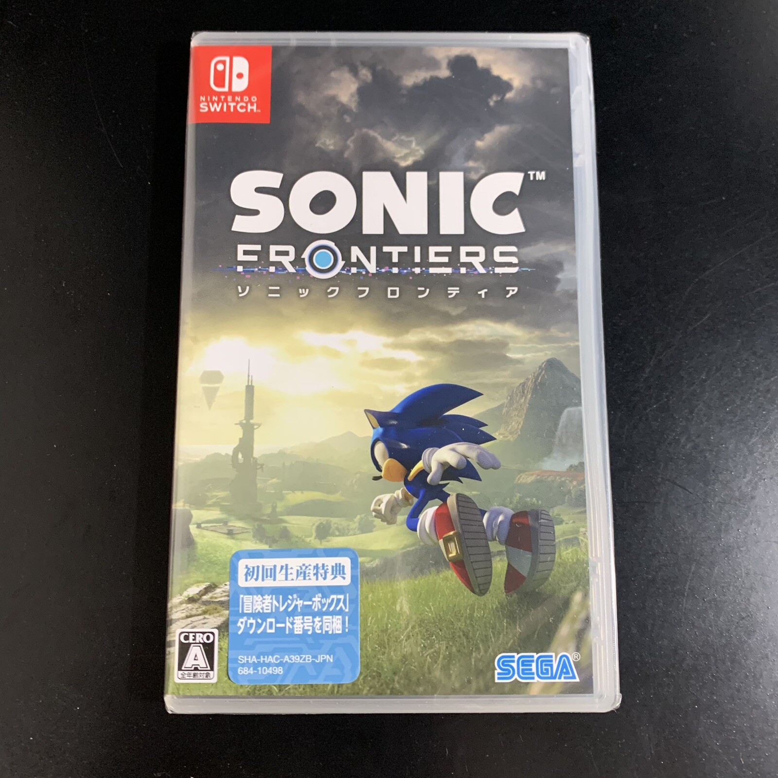 Unopened SW Sonic Frontiers Nintendo Switch Sega Sealed Action JP w/tracking