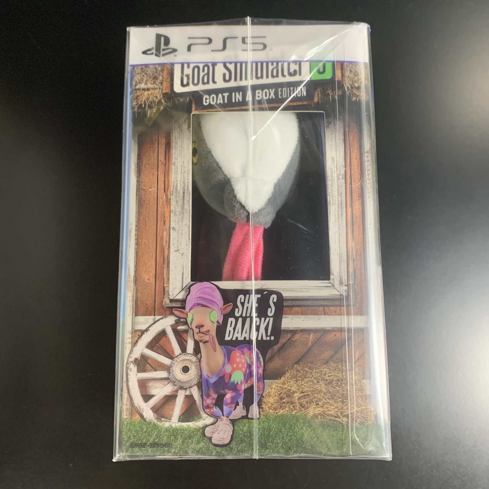 Unopened PS5 Goat Simulator 3 Goat in a Box Limited Edition Sony PlayStation 5