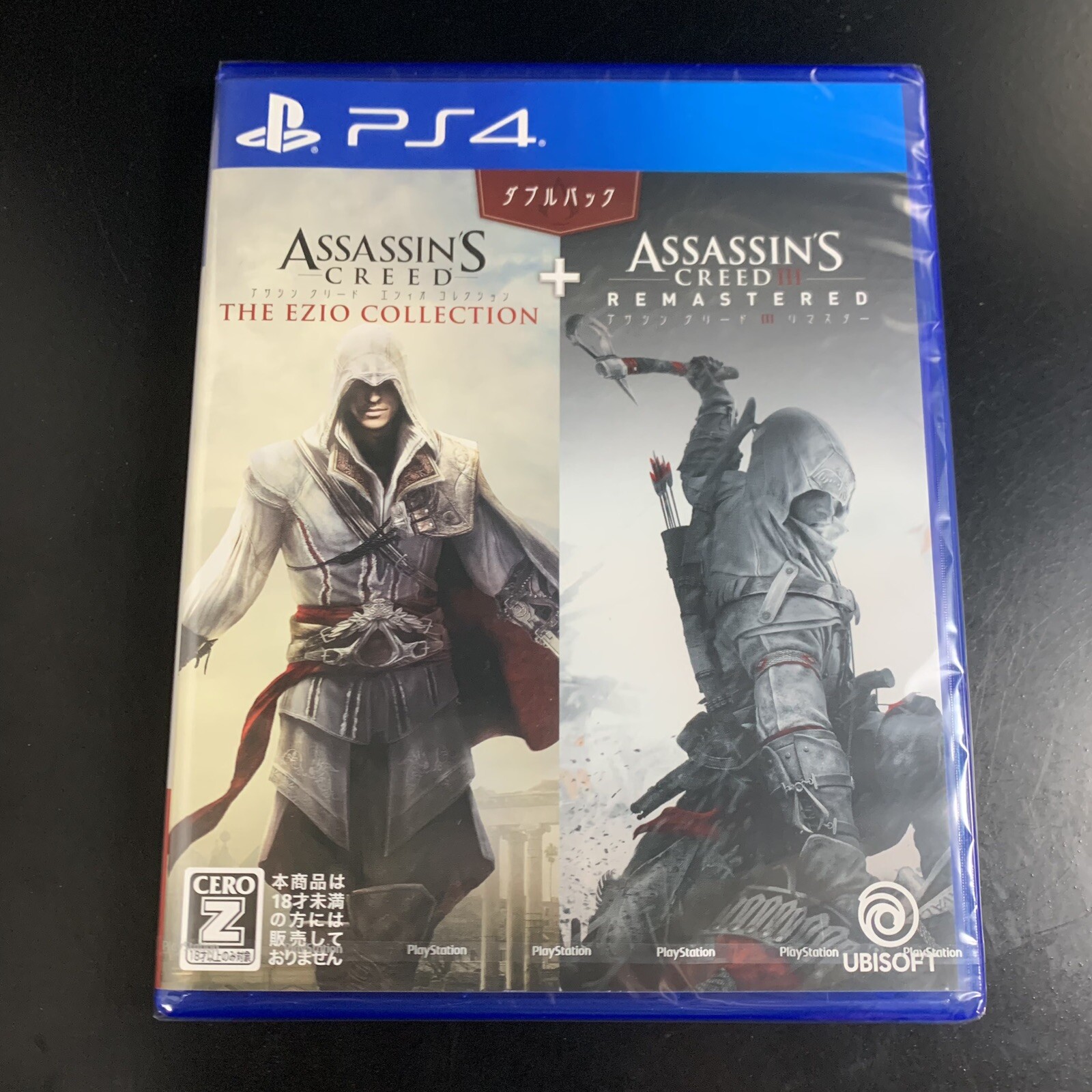 Unopened PS4 Assassin's Creed The Ezio Collection + III Remastered Double Pack