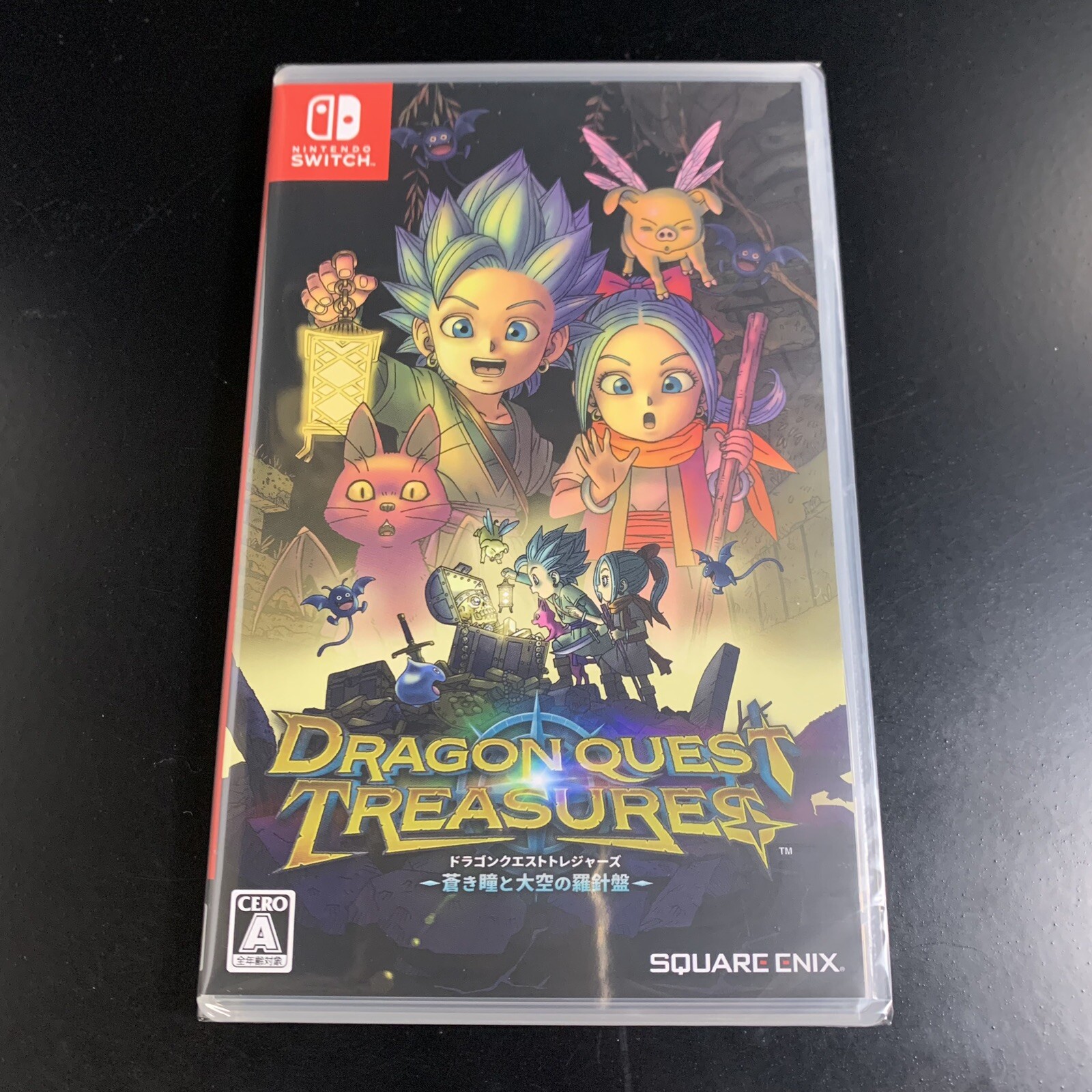 Unopened SW Dragon Quest Treasures Nintendo Switch Square Enix Sealed RPG JP