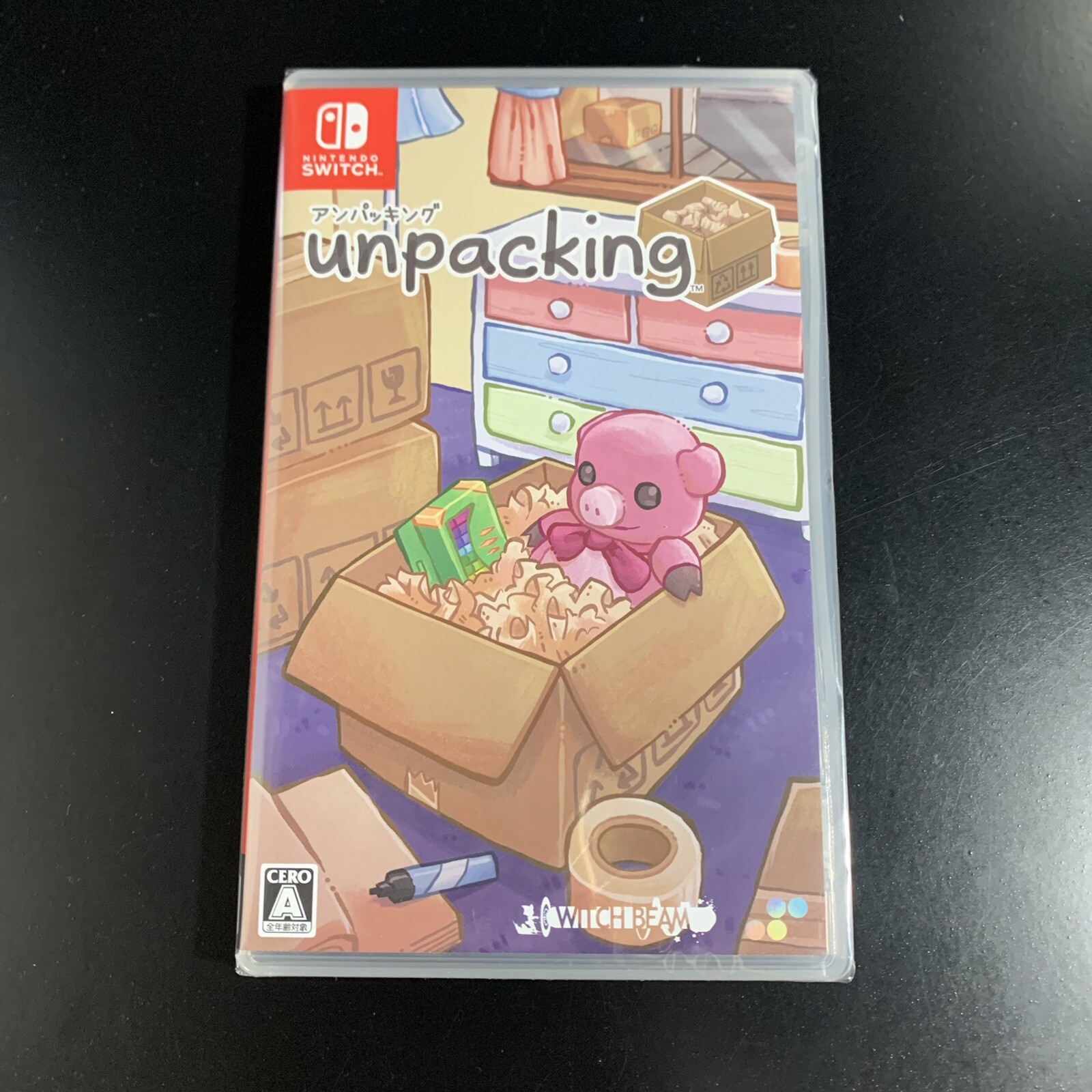 Unopened SW Unpacking Nintendo Switch SUPERDELUXE GAMES Sealed JP w/tracking