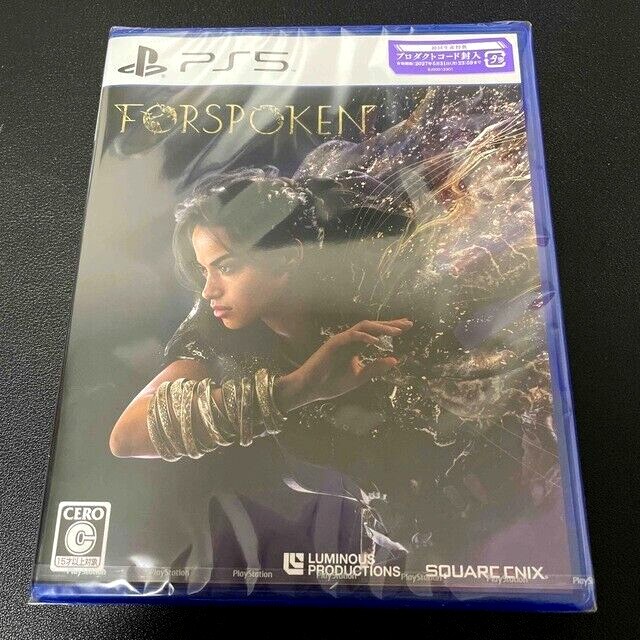 Unopened PS5 Forspoken Sony PlayStation 5 Square Enix Sealed Action Adventure