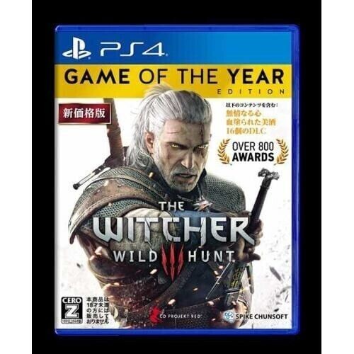 Unopened PS4 The Witcher 3 Wild Hunt Game of the Year New Price Edition Sony